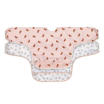 Lässig Long Sleeve Bib 2 pcs ass. Little Forest Rabbit 6-24 months