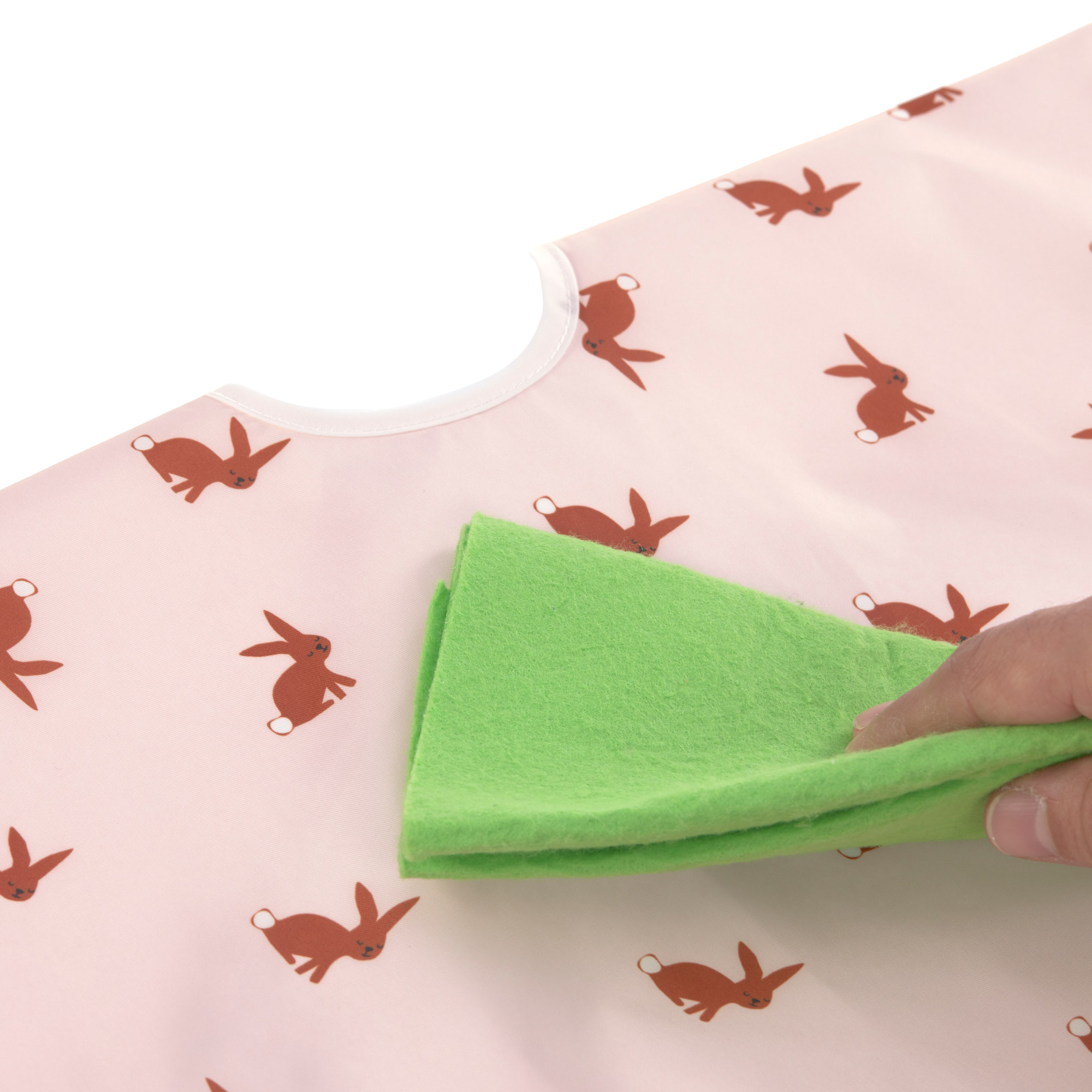 Lässig Long Sleeve Bib 2 pcs ass. Little Forest Rabbit 6-24 months - 5