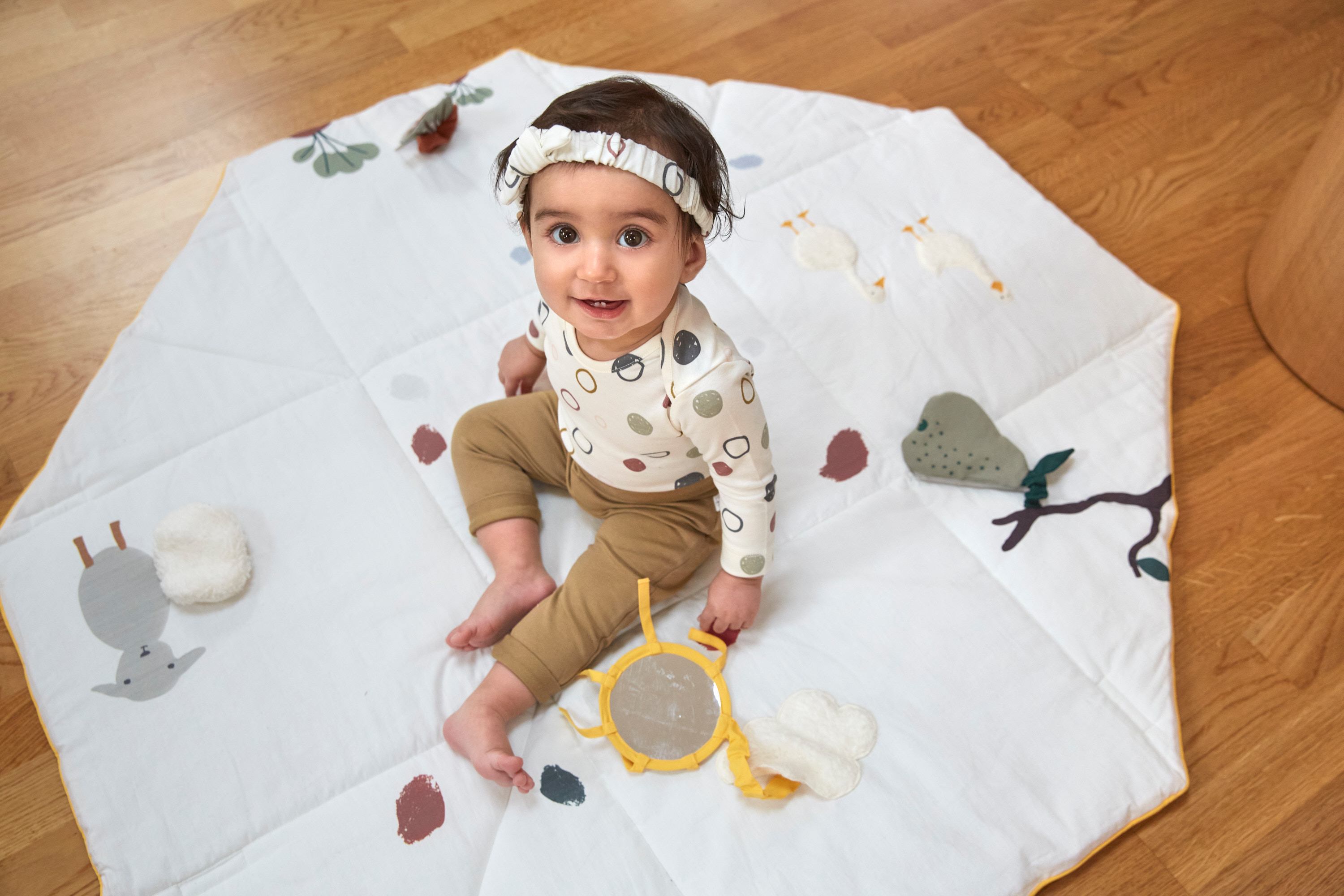 Lässig Aktivitetsmatta/förvaring Tiny Farmer - 20