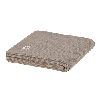 Lässig Knitted Blanket GOTS Frizzy Stone