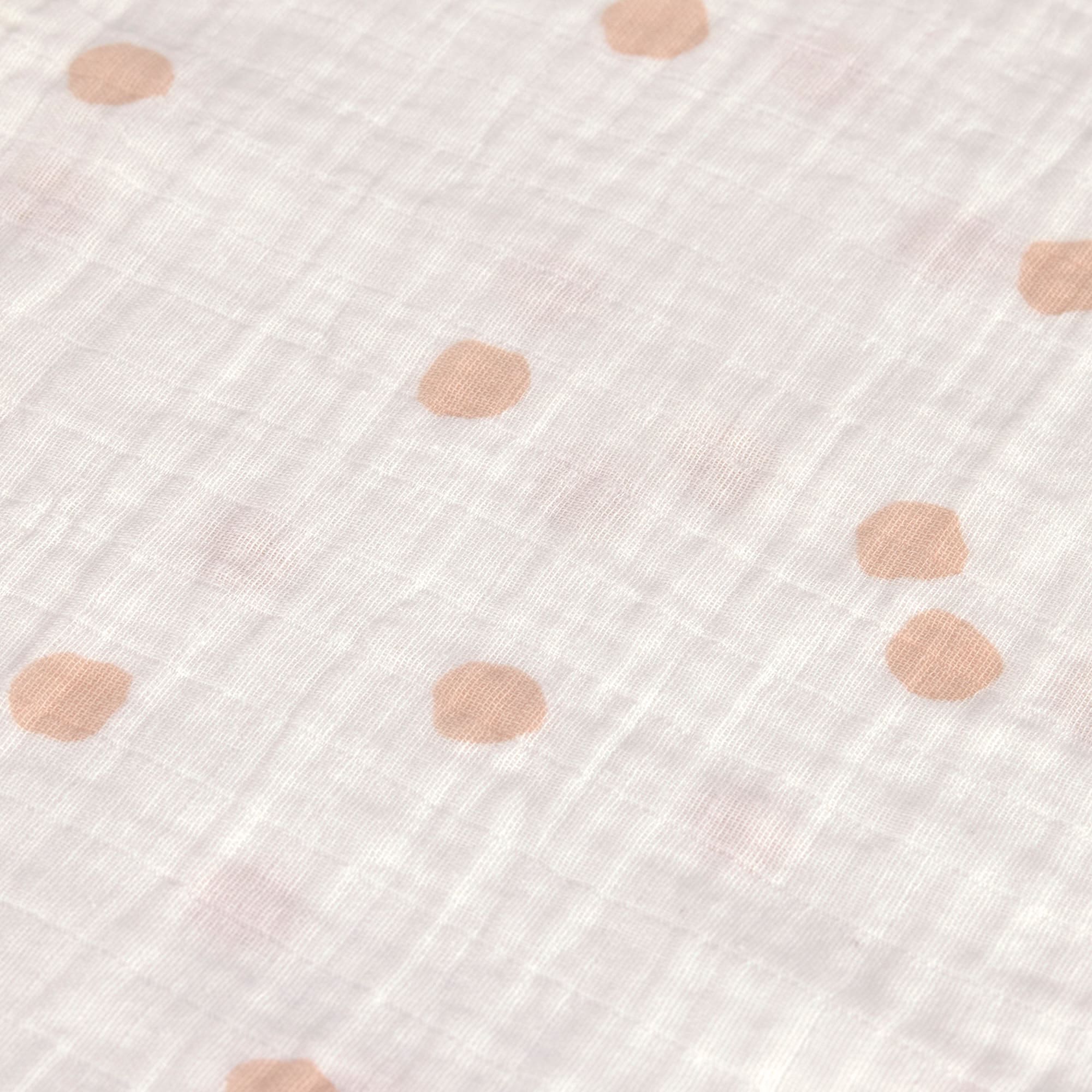 Lässig Swaddle & Burp Blanket L Little Mateys spicy orange, 3 pcs ass., 85 x 85 cm - 6