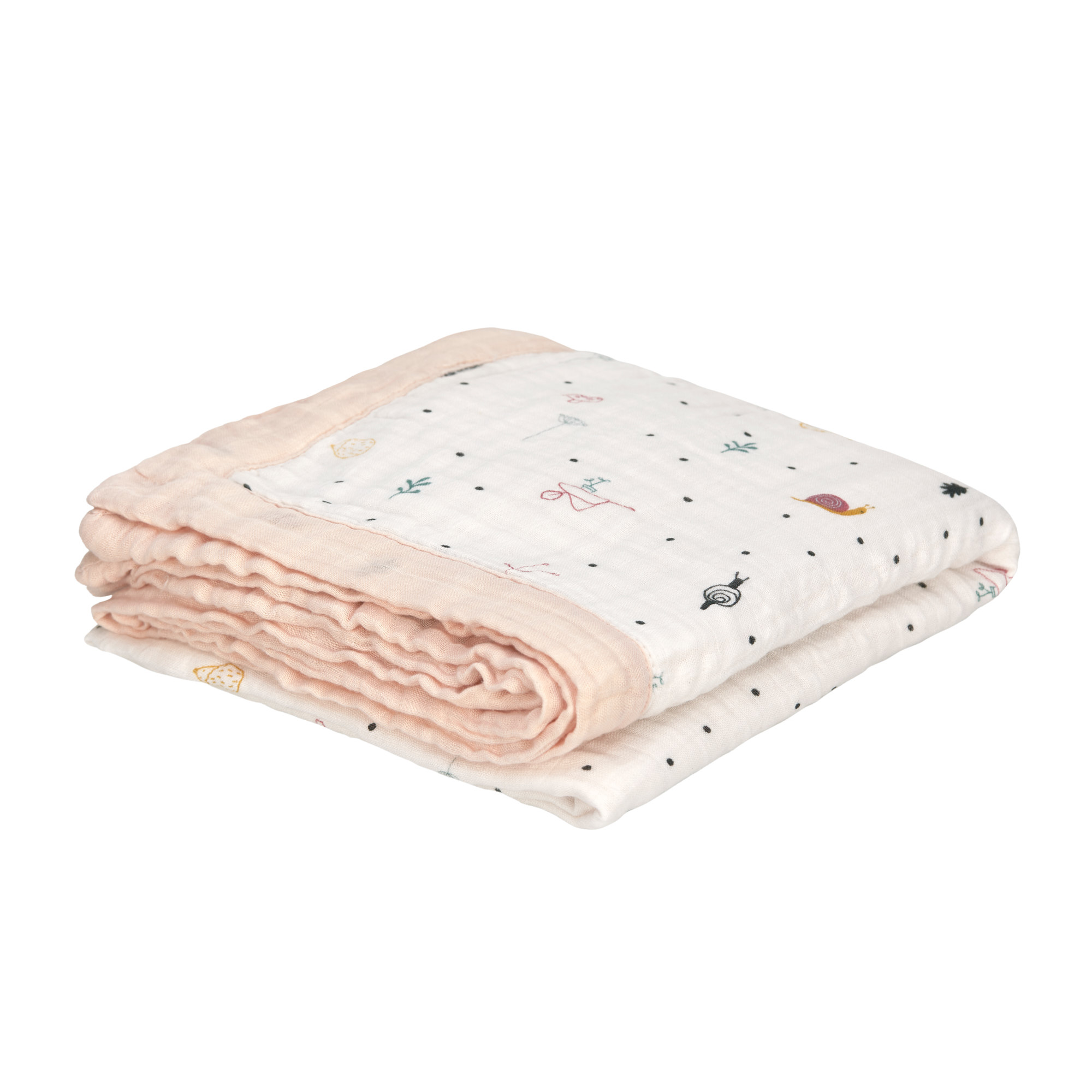 Lässig Heavenly soft Blanket Garden Explorer Snail 100 x 100 cm - 6