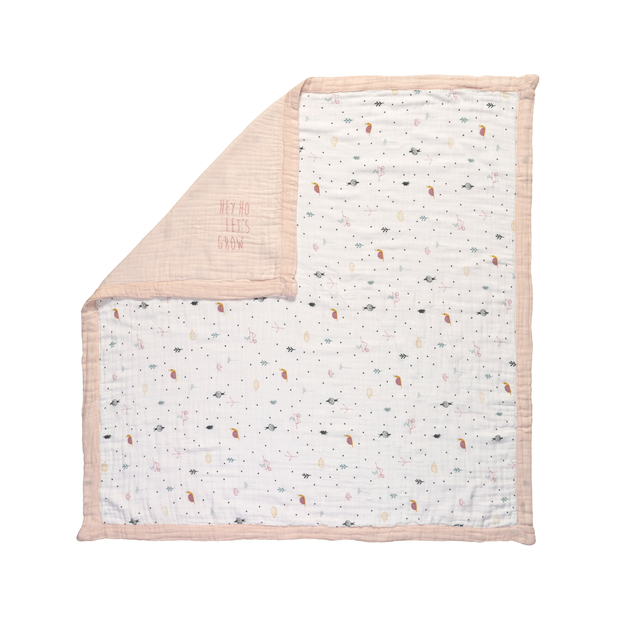 Lässig Heavenly soft Blanket Garden Explorer Snail 100 x 100 cm - 7