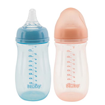 Nûby Nappflaska PP Medium neck  - 270ml - 0m+