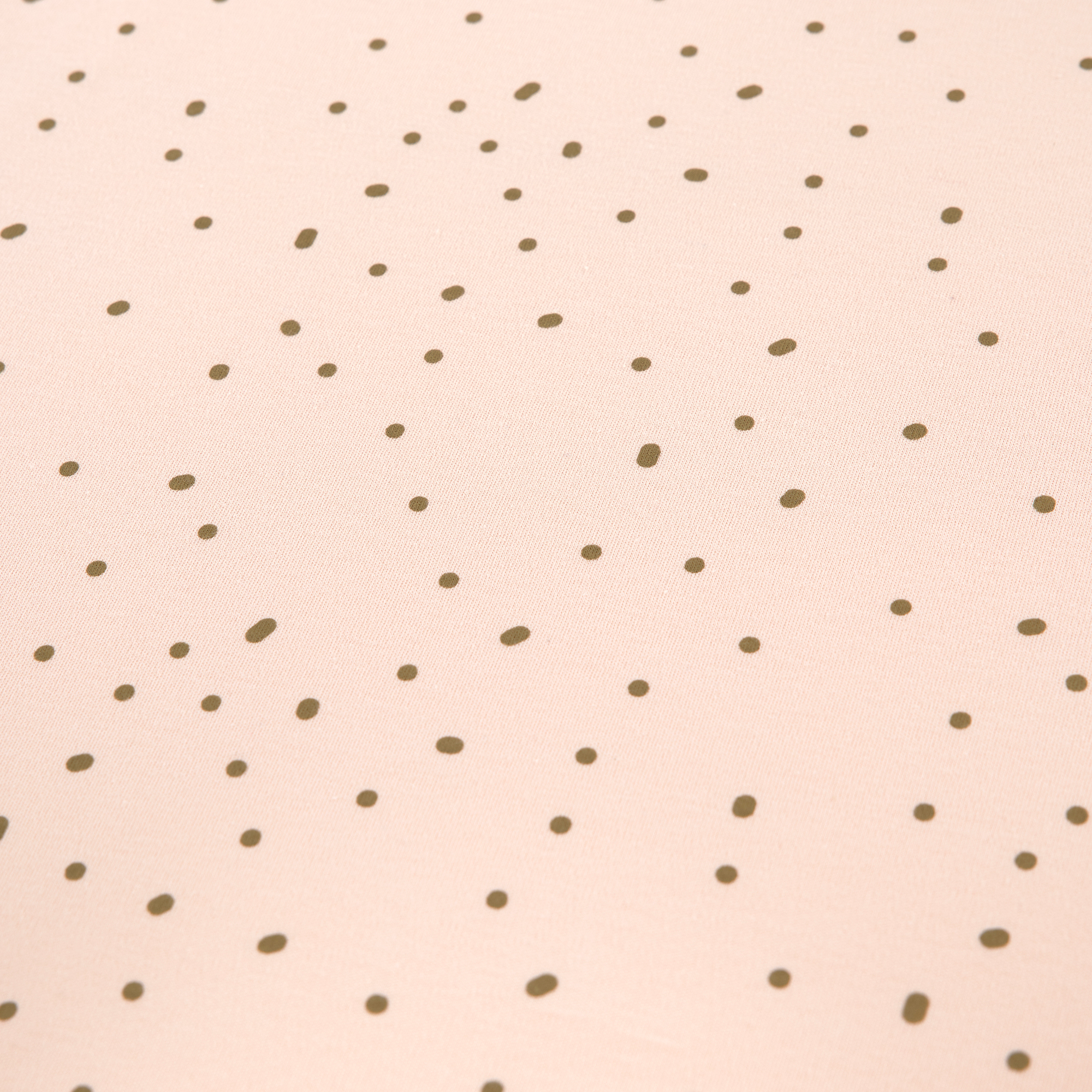 Lässig Interlock Blanket GOTS Dots powder pink 80 x 80 cm - 4