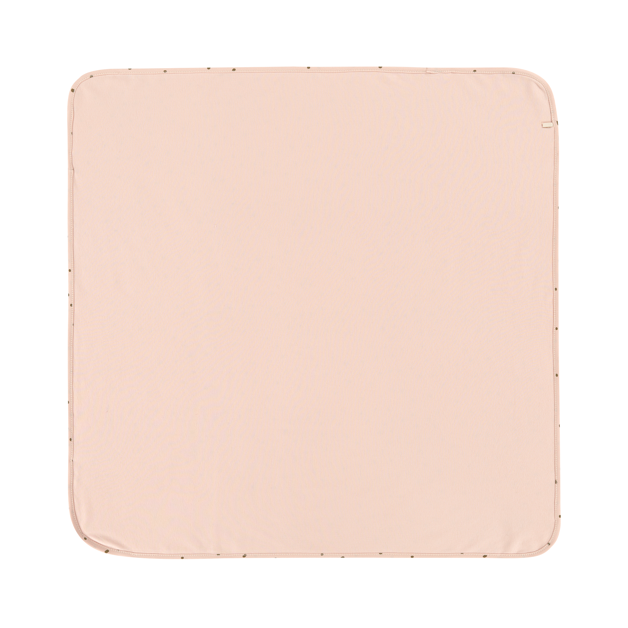 Lässig Interlock Blanket GOTS Dots powder pink 80 x 80 cm - 3