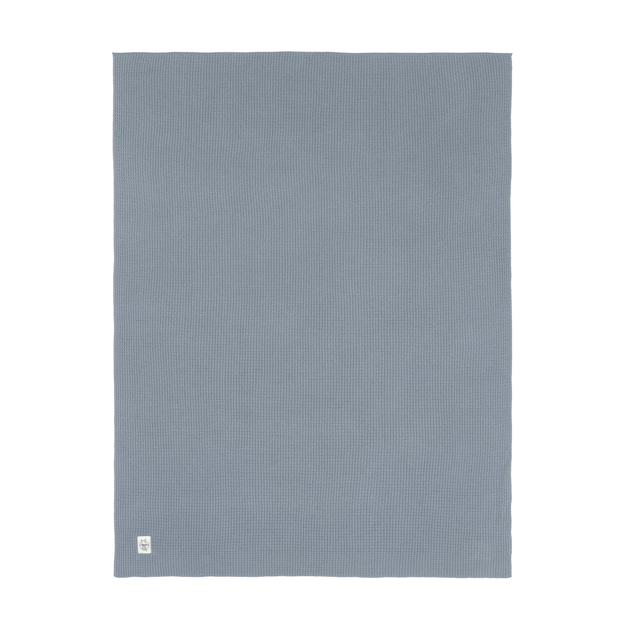Lässig Knitted Blanket GOTS Nubs light blue 80 x 100 cm - 3