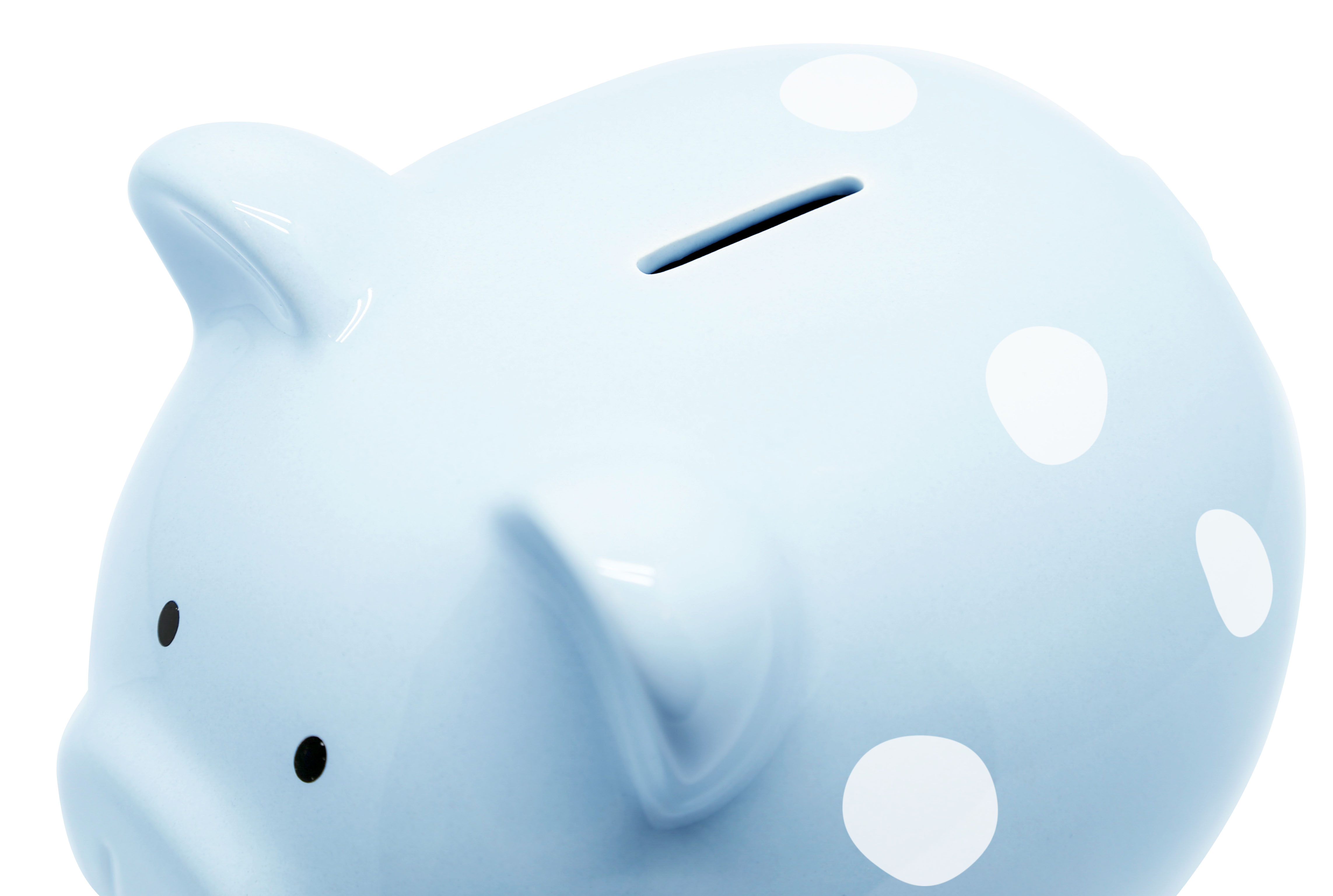 Sparbössa Piggy - Medium Polka Dot Blue - 5