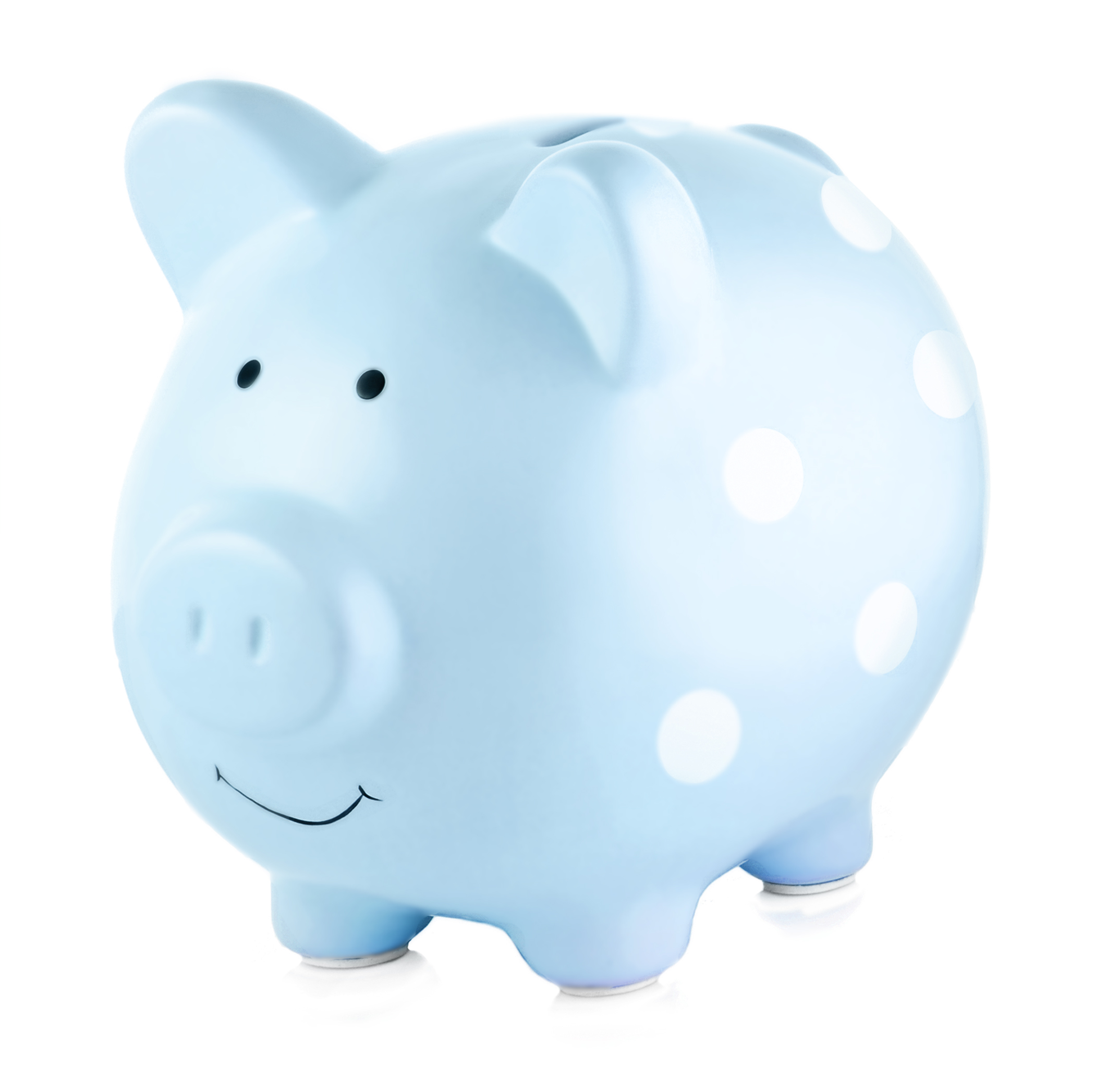 Sparbössa Piggy - Medium Polka Dot Blue - 3