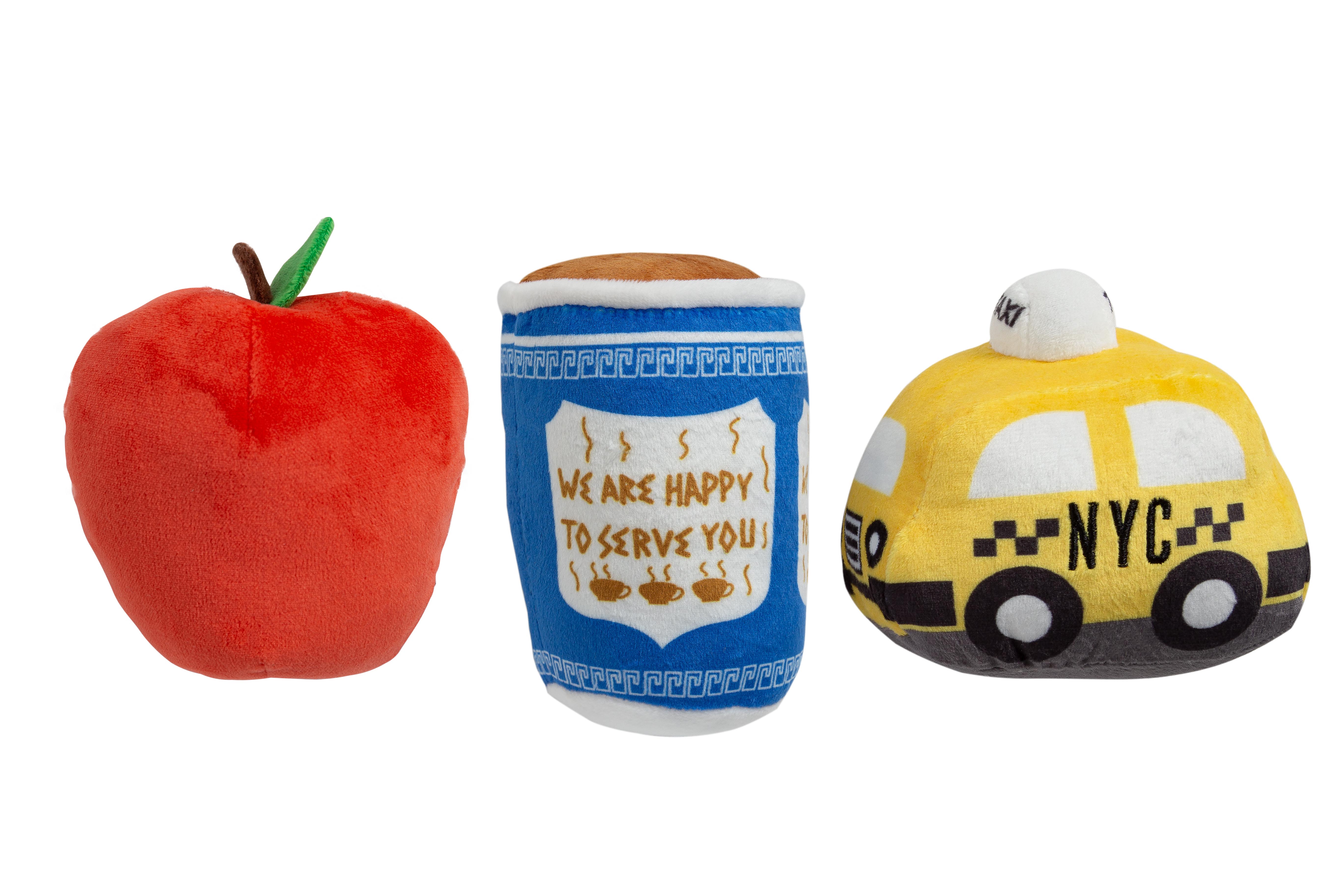 New Bark City Dog Toys Multi