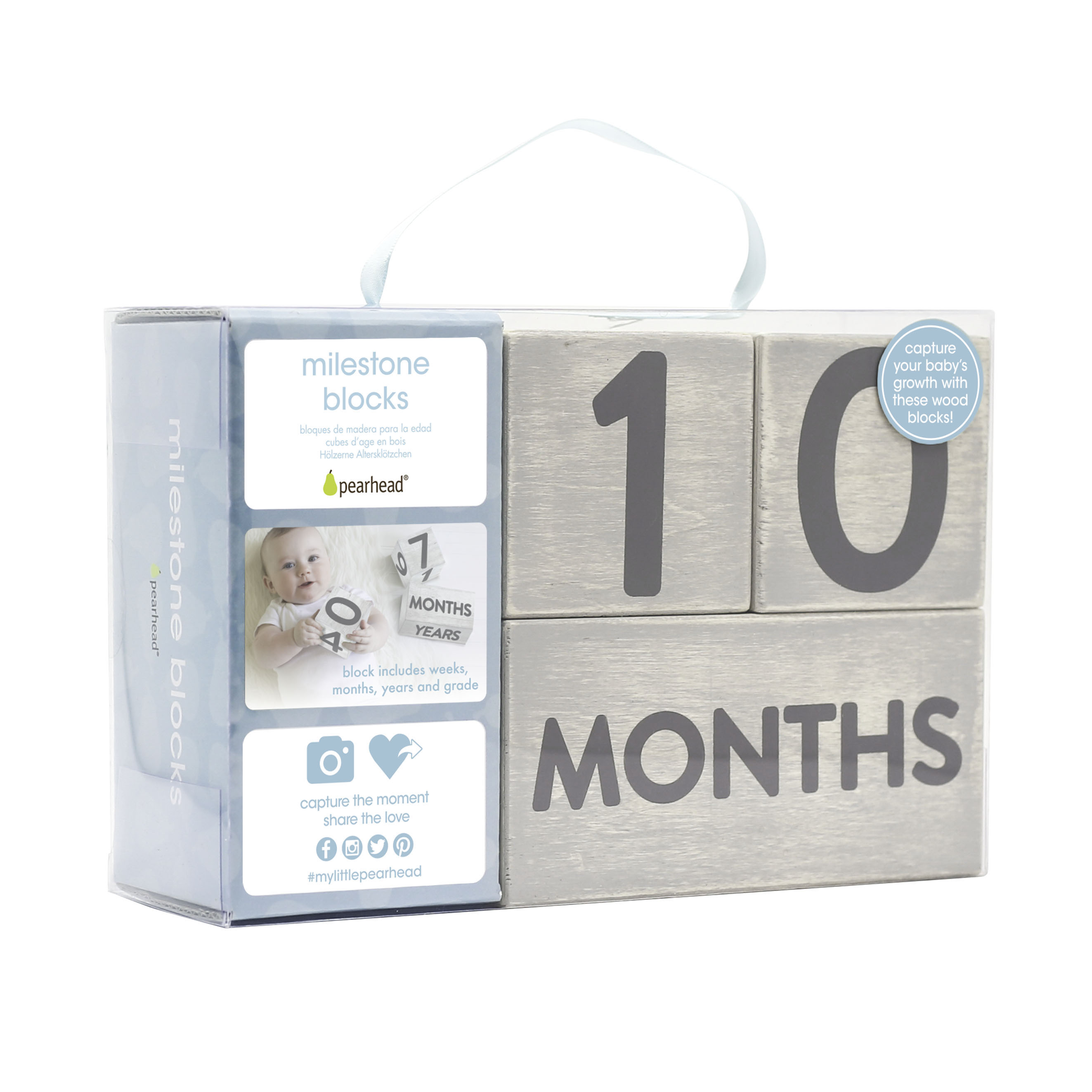 Wooden Age Blocks Gray - 3