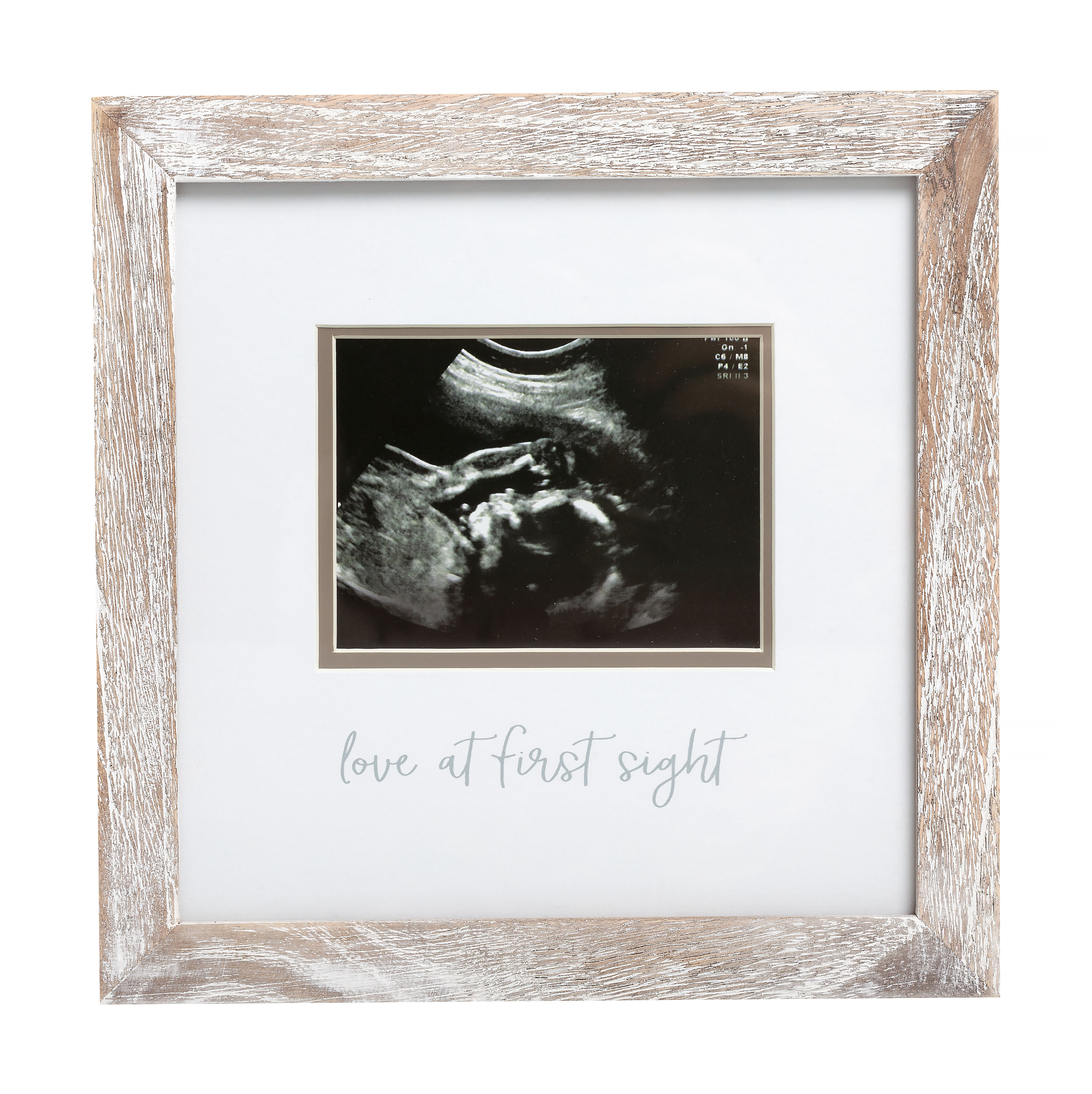 Rustic Sonogram Frame Rustic