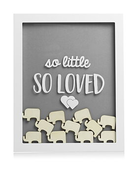 Little Wishes Signature Frame White/Gray