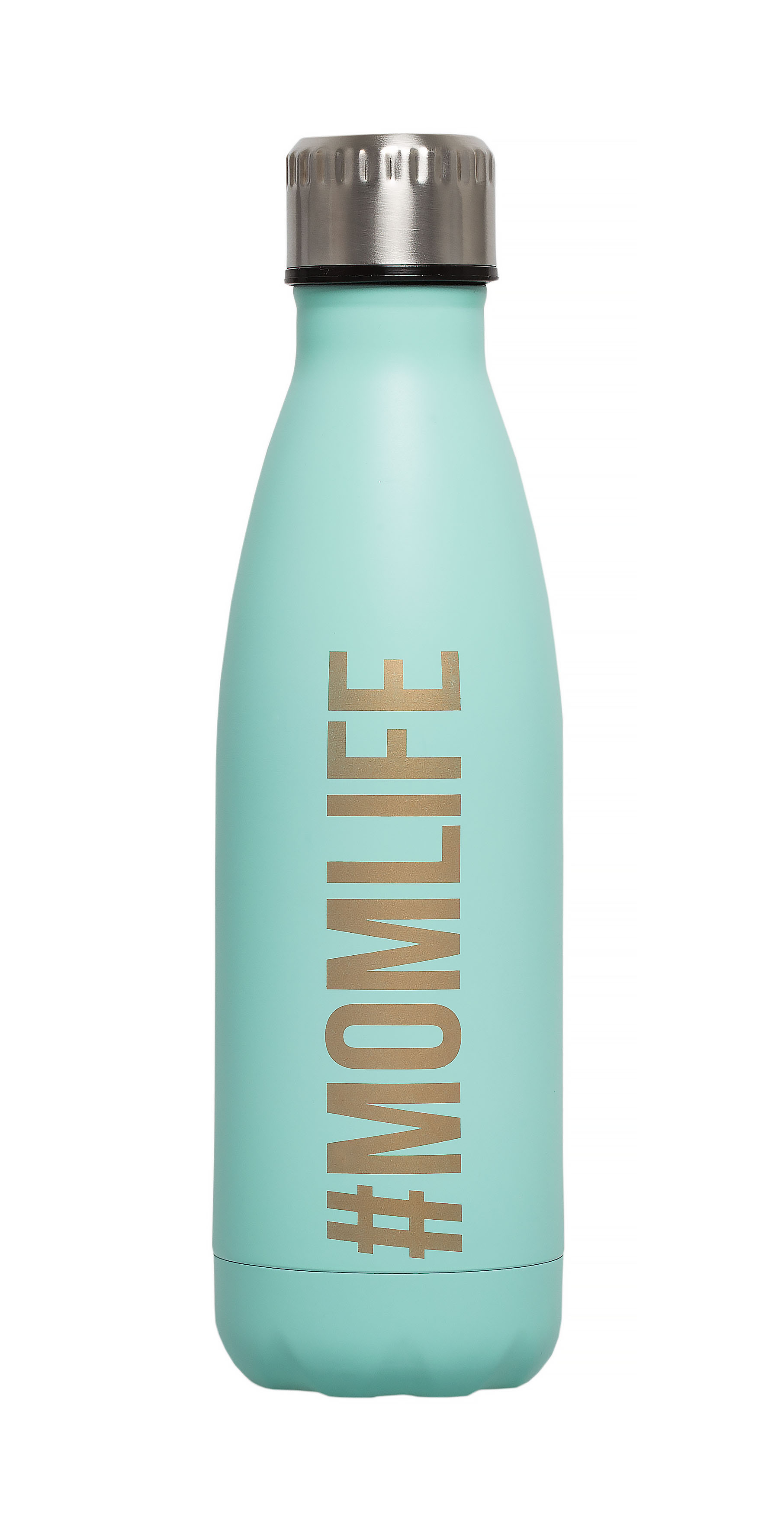 "#momlife" Water Bottle Teal