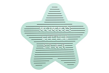 Bokstavstavla Star Mint