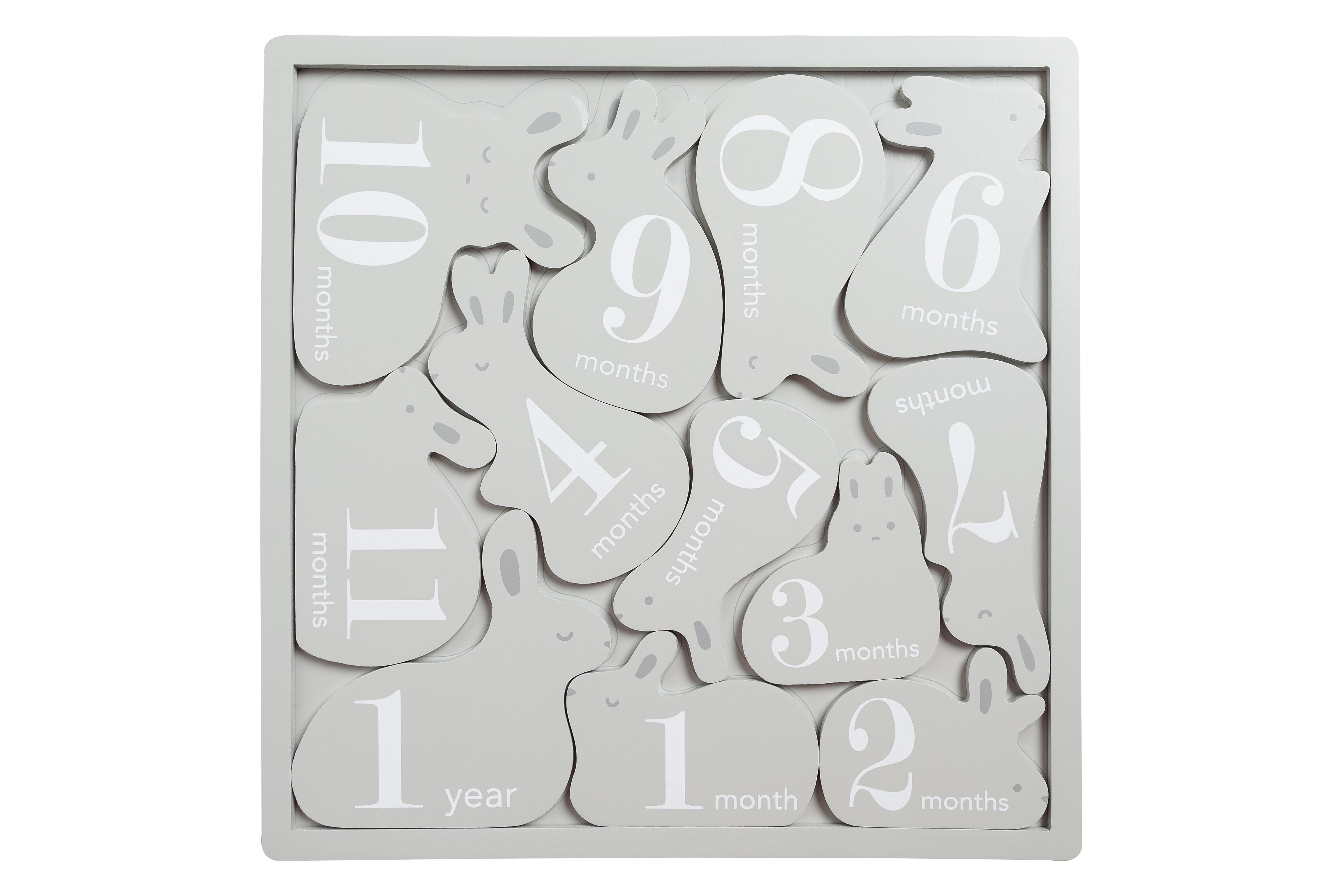Milestone puzzle Gray