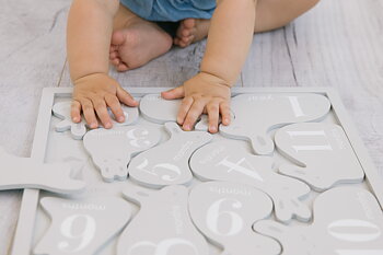 Milestone puzzle Gray