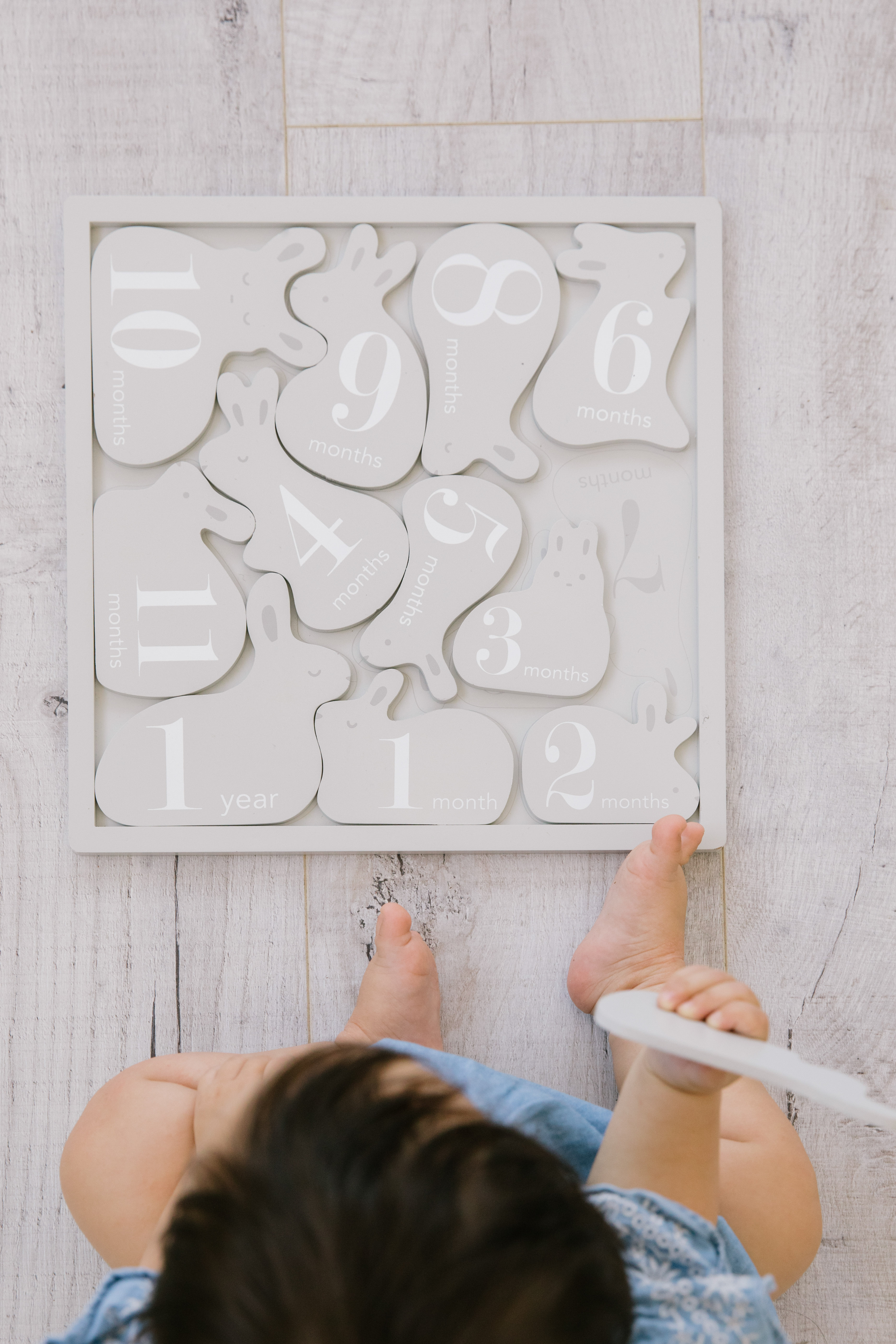 Milestone puzzle Gray - 8