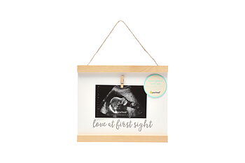 Sonogram Wall Art White