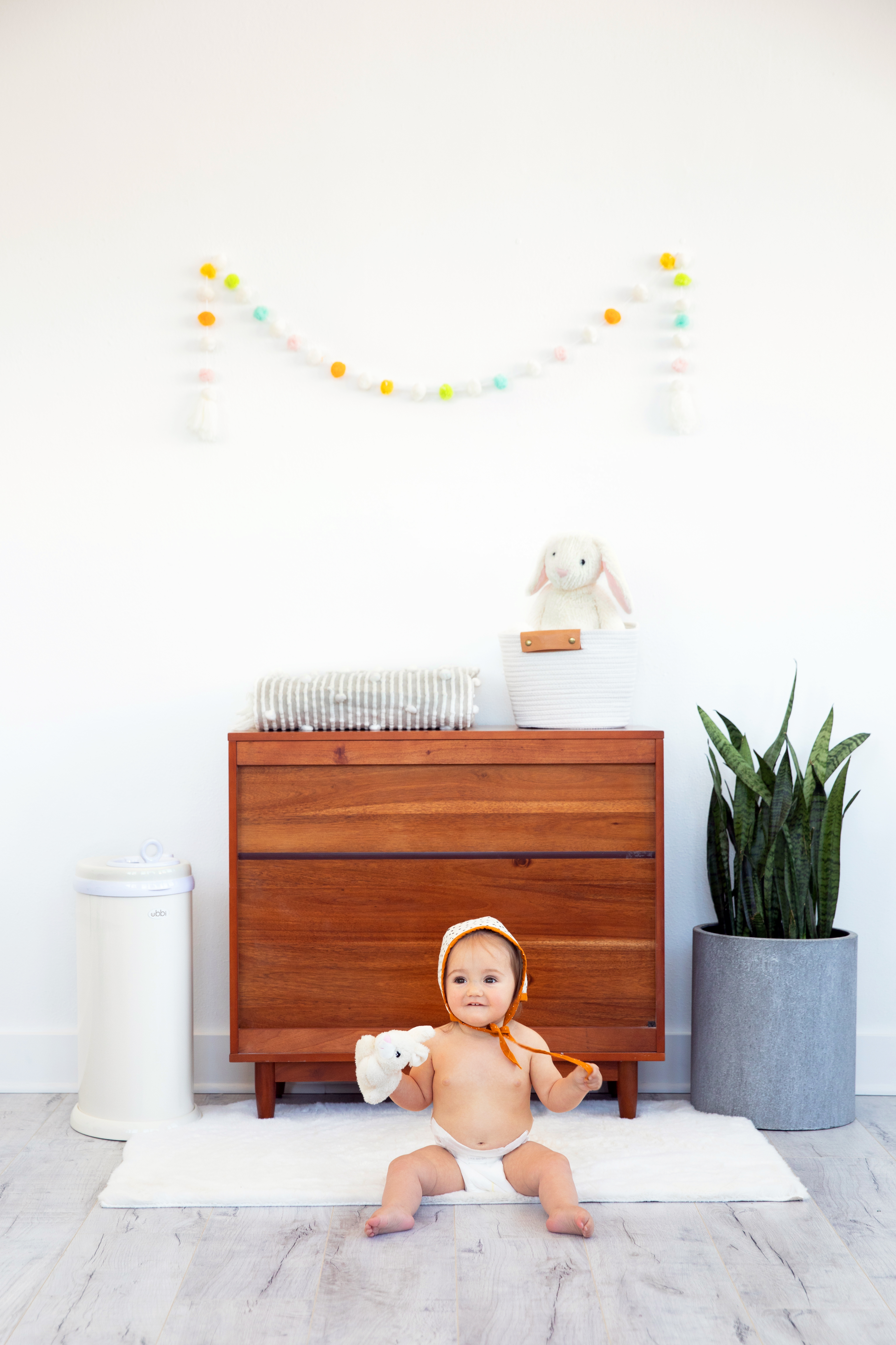 Diaper Pail Ivory - 2