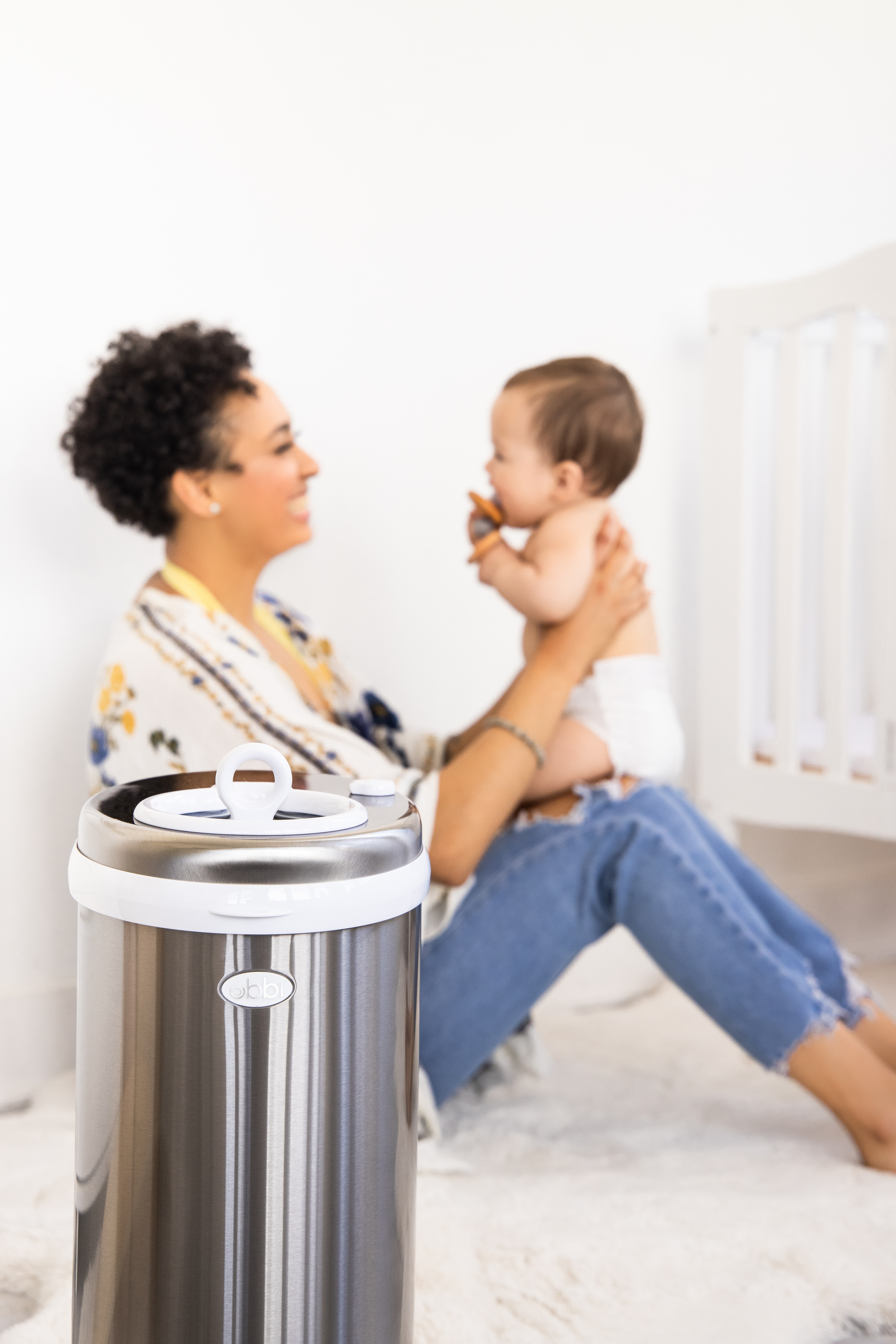 Diaper Pail Silver - 17