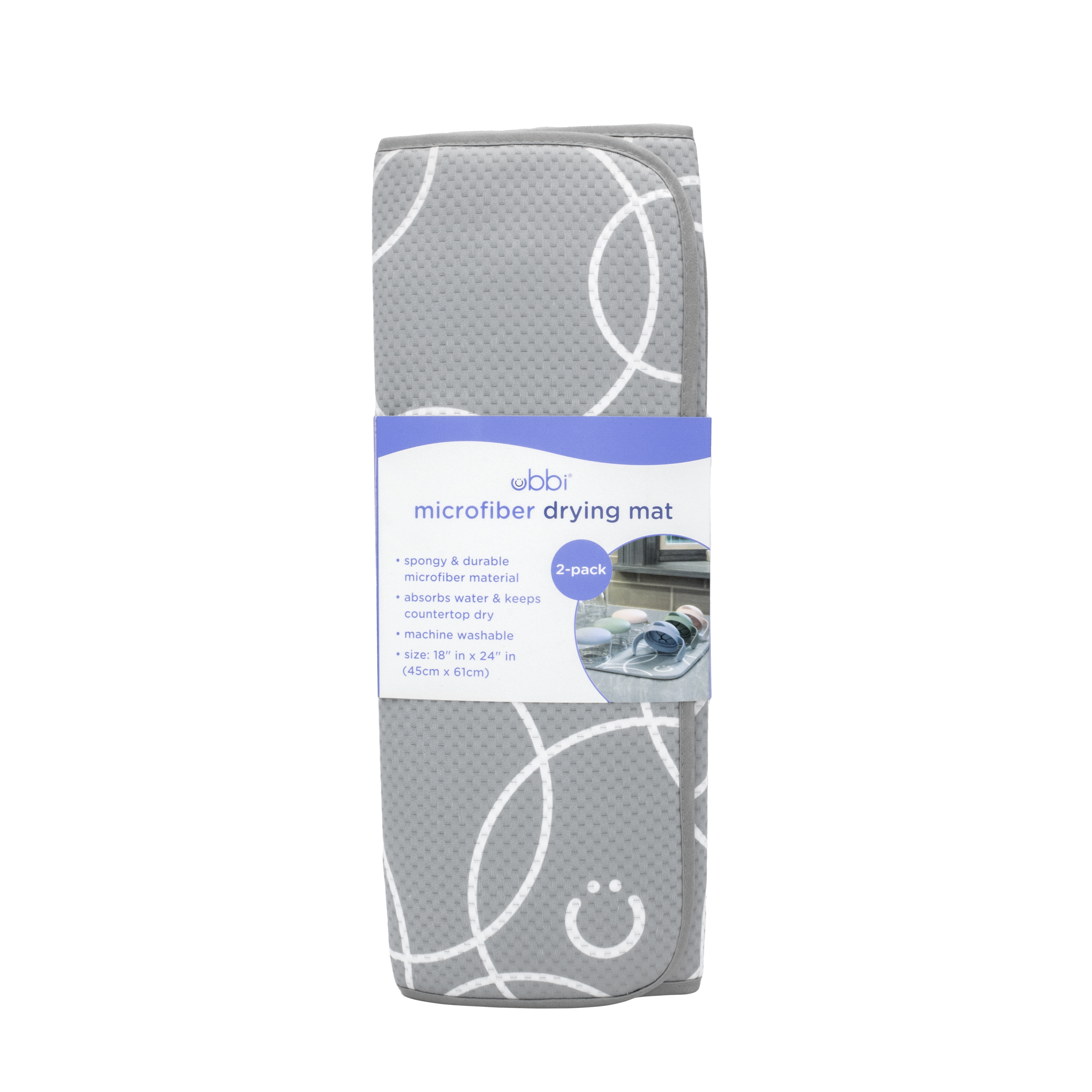 Ubbi Microfiber Torkmatta 2-pack - 5
