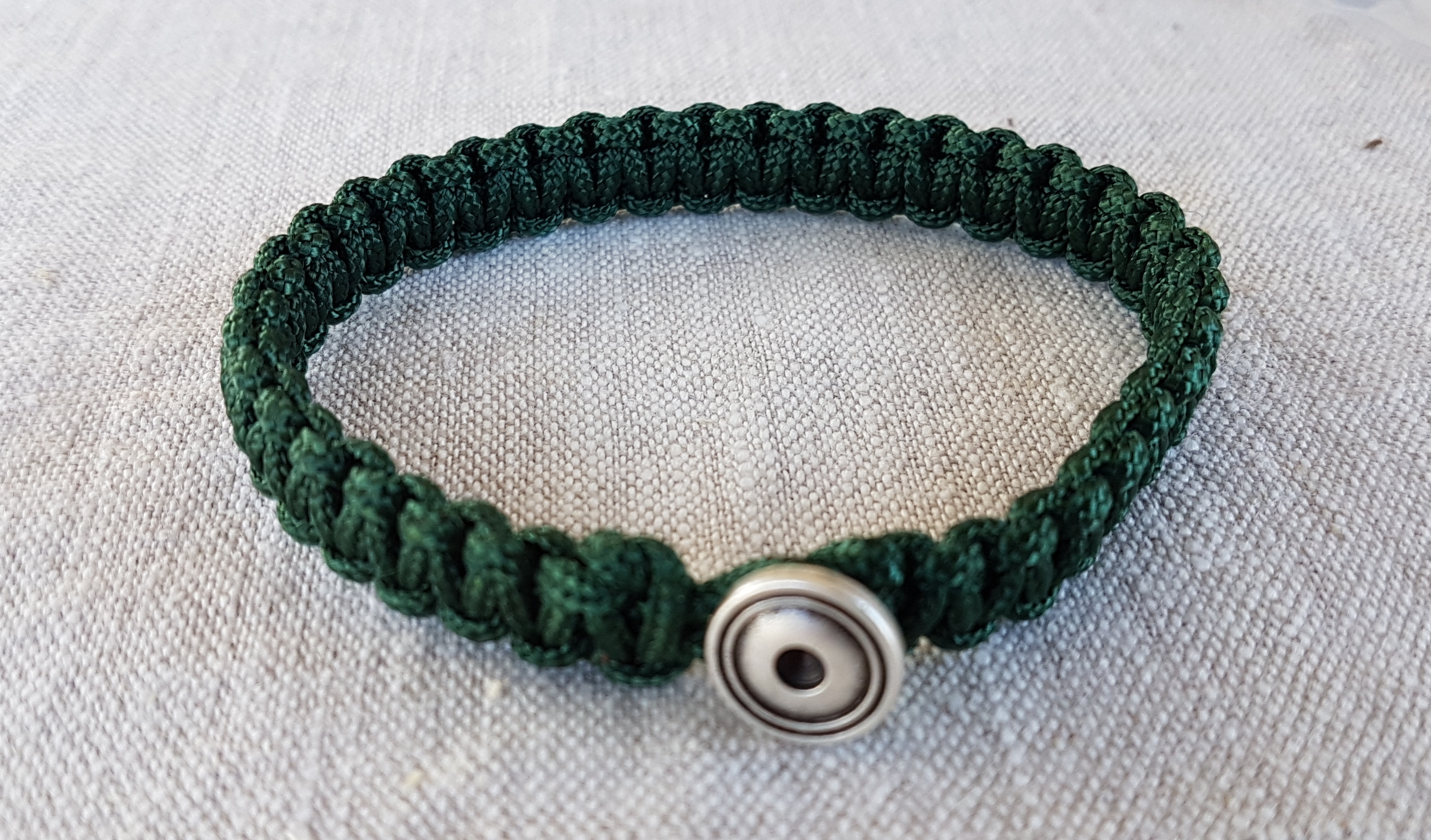 Paracord Armband med knapp - 4