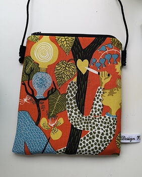 väska i design tyger