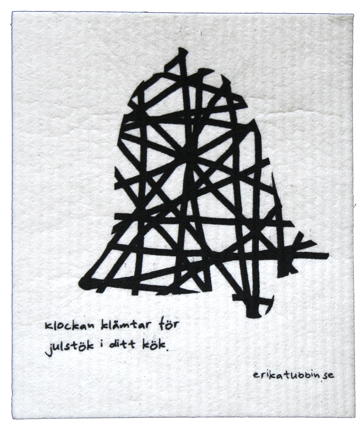 dishcloth JULSTÖK black - 2