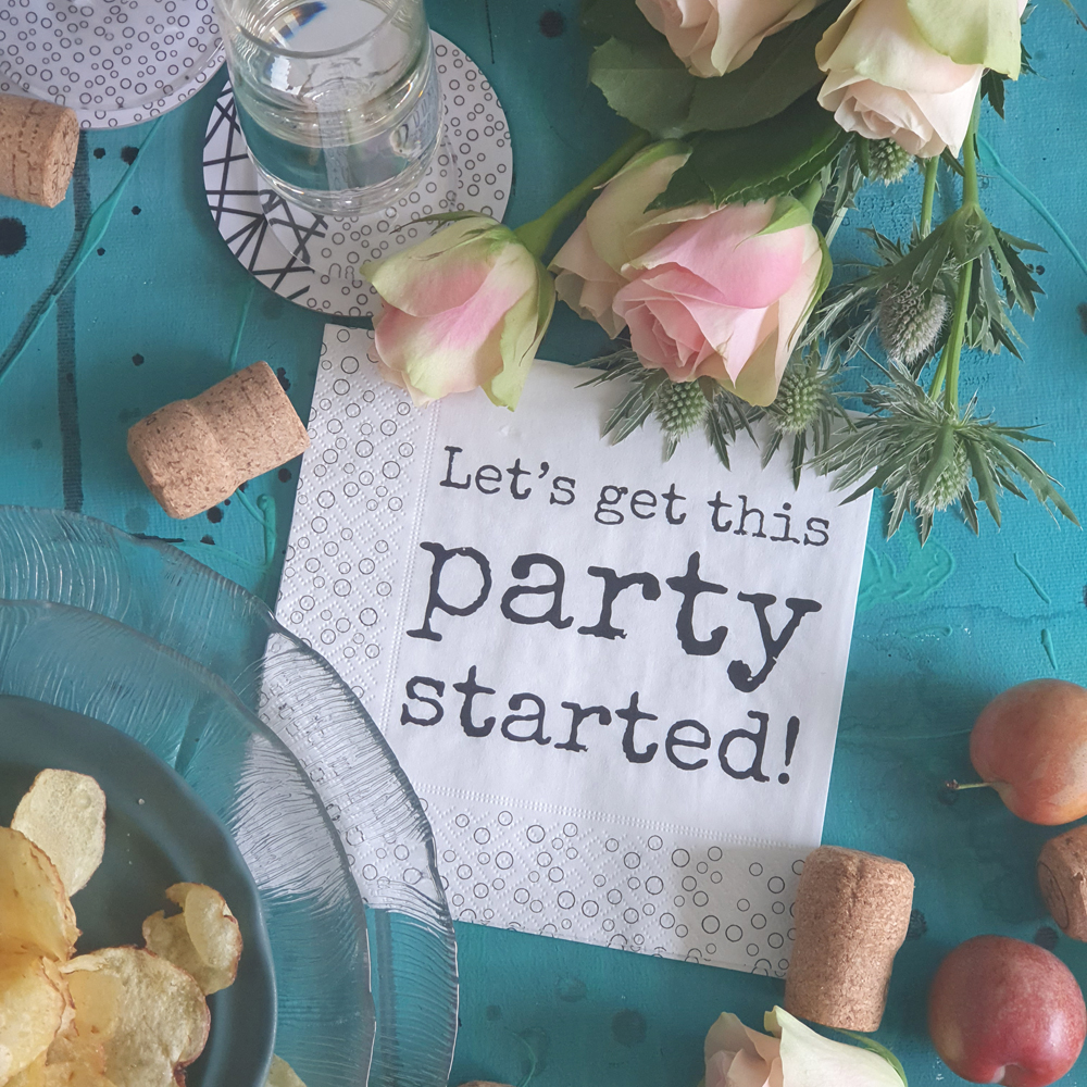 paper napkins PARTY/TEAM BUBBLY - 5