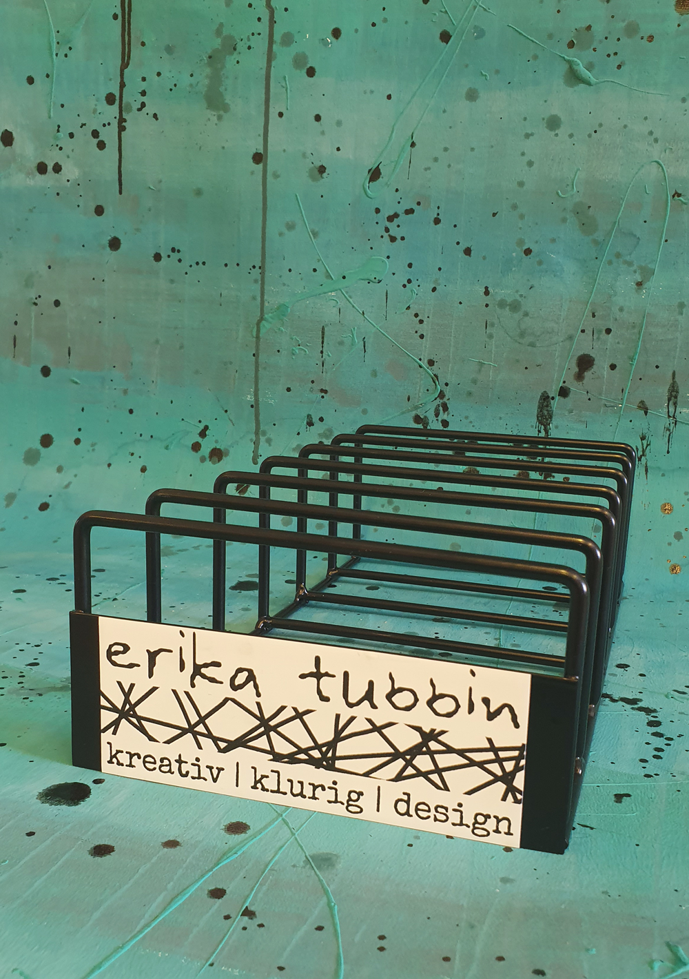 table stand BRICKOR black metal - 2