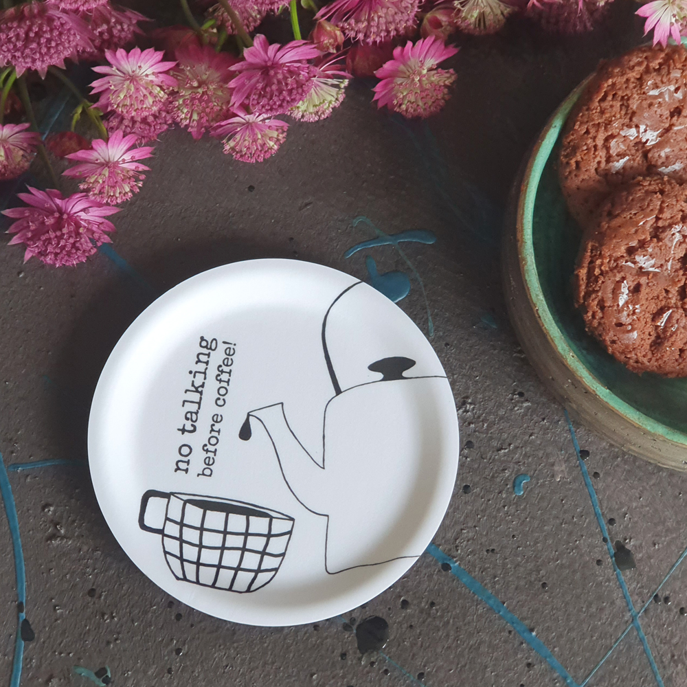 coaster/mini tray COFFEE 11 cm - 2