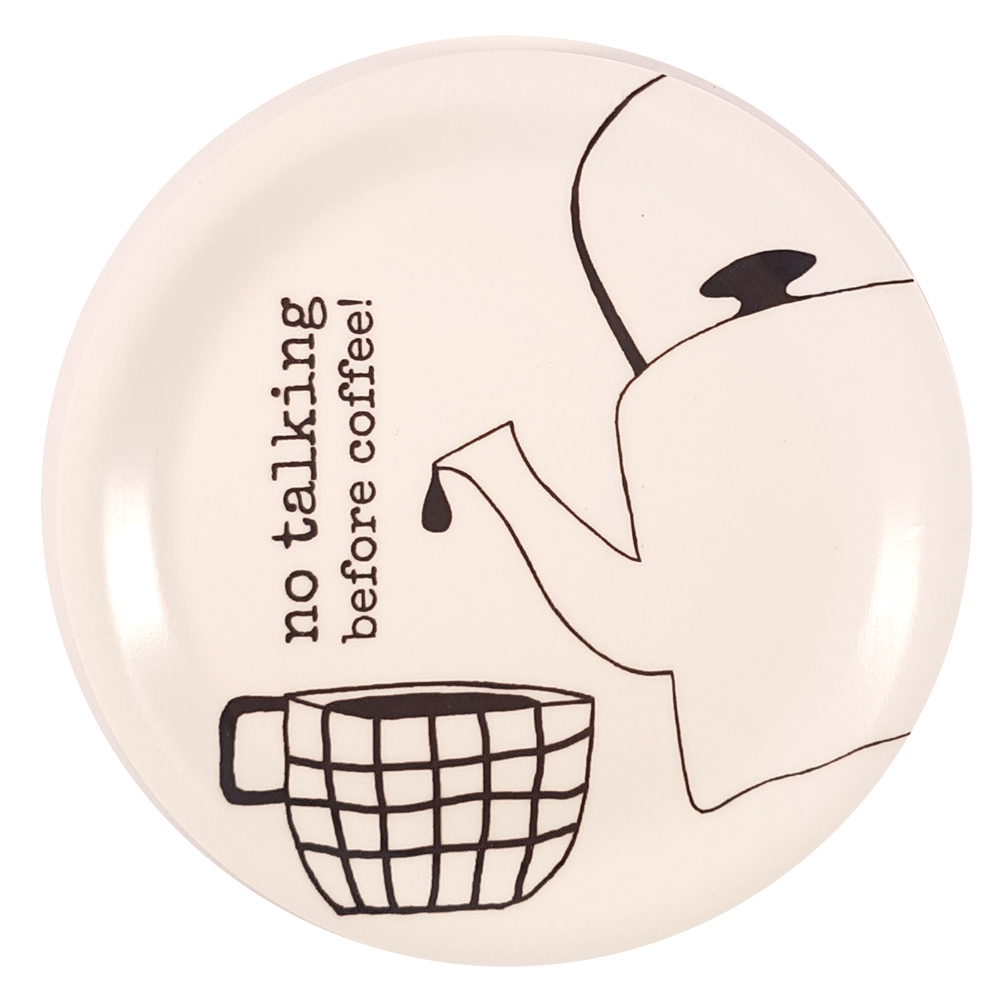 coaster/mini tray COFFEE 11 cm - 3