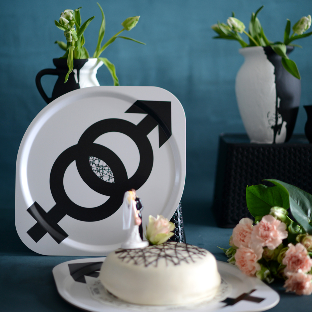 tray EQUALITY M+F 38 cm - 3