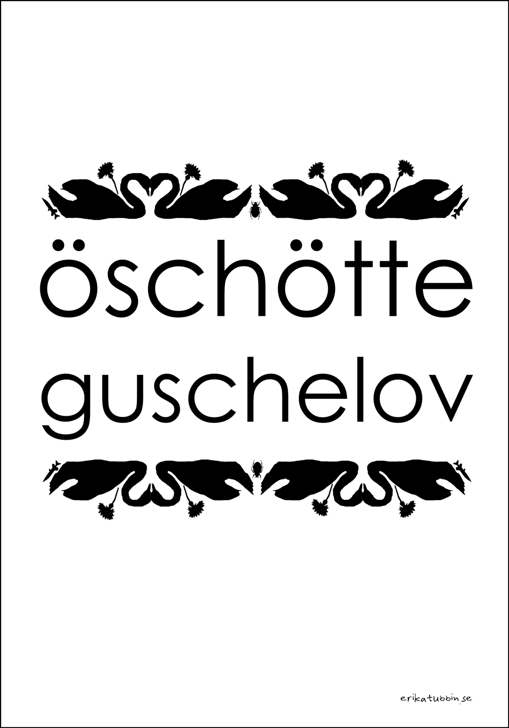 poster ÖSCHÖTTE 21x30 cm - 3