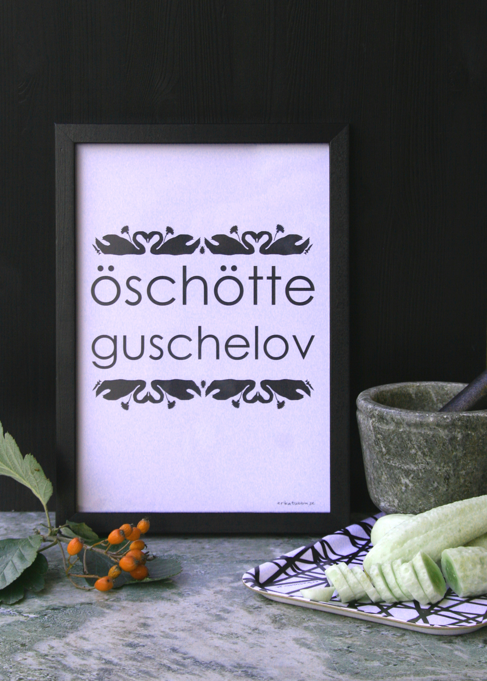 poster ÖSCHÖTTE 21x30 cm - 2