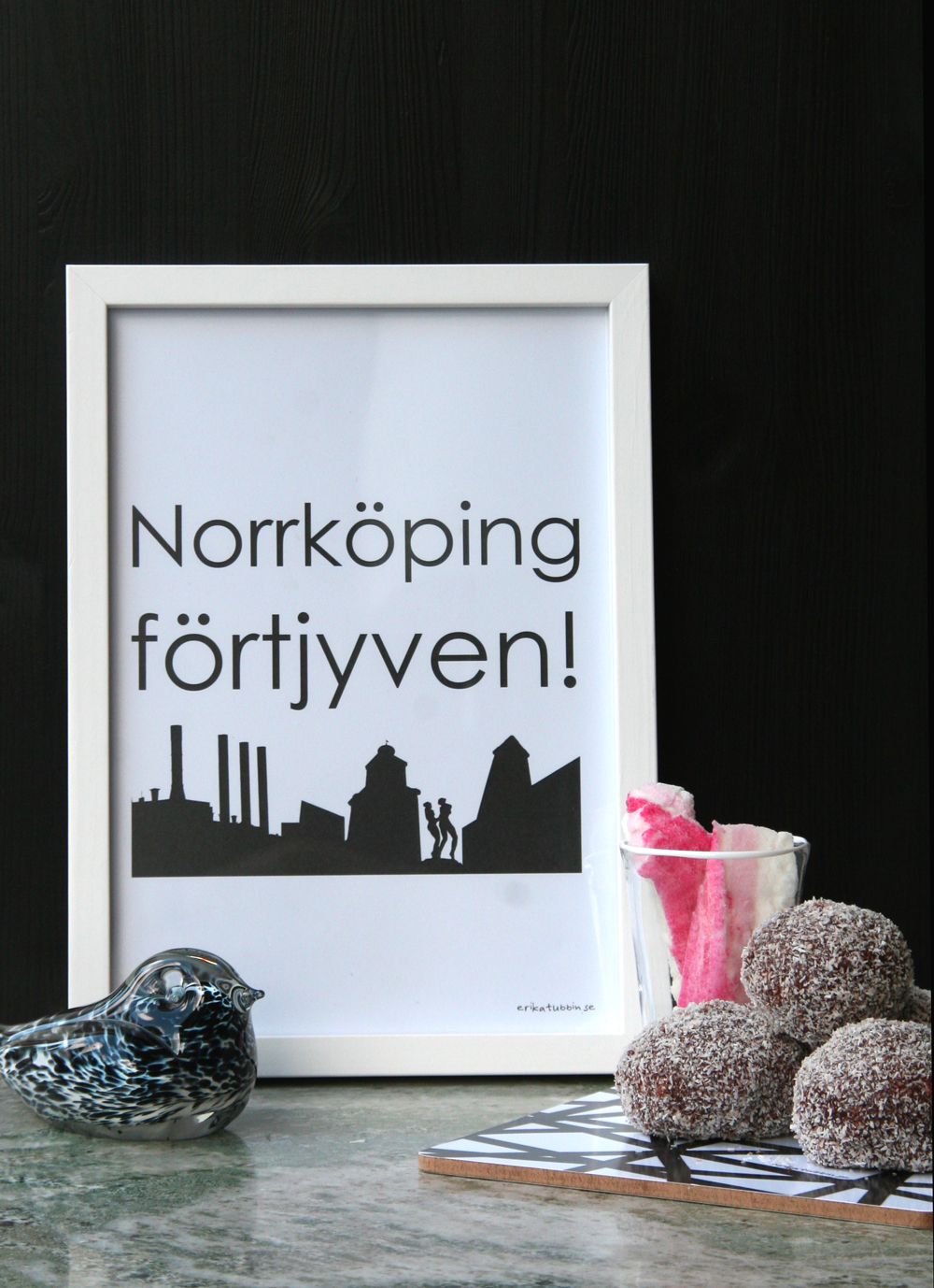 poster NORRKÖPING 21x30 cm - 3