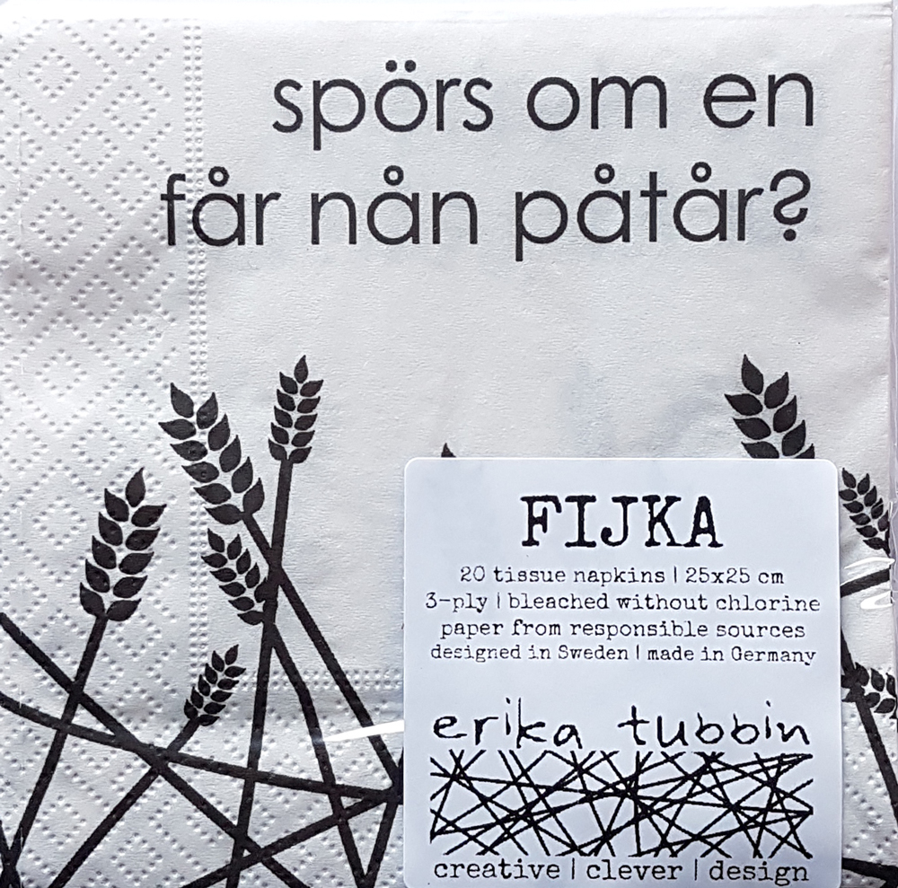 coctail napkins FIJKA/SPÖRS - 8