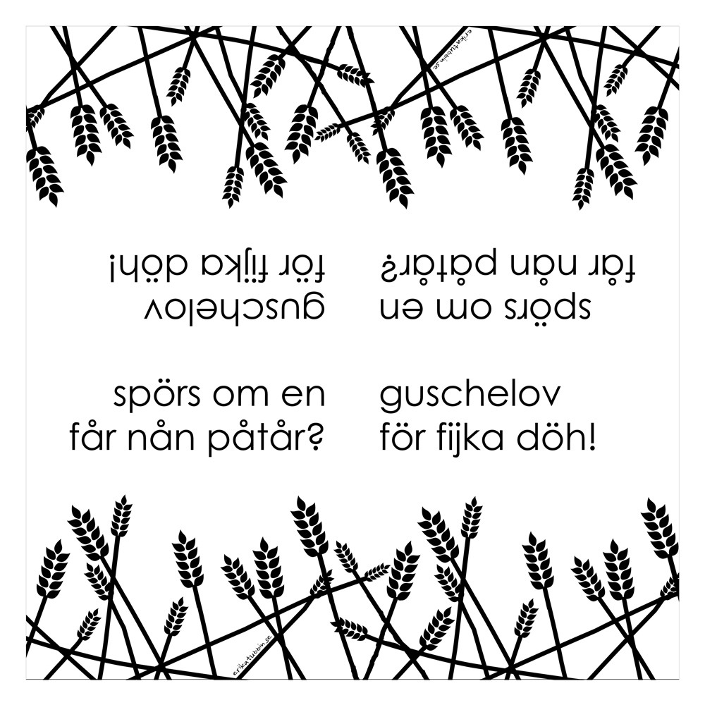 coctail napkins FIJKA/SPÖRS - 9
