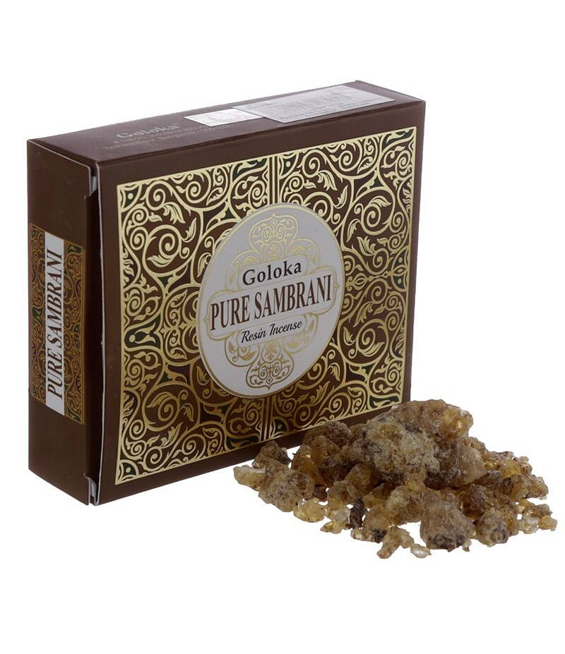 Goloka Resin Incense Benzoin / Sambrani LaReina.se
