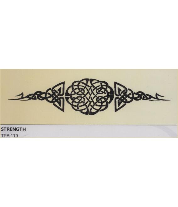 Tribal Temporary Tattoo Strength