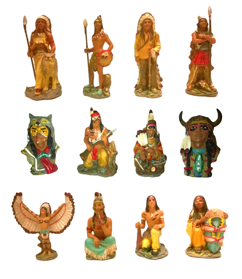 Native American Indian Figurine LaReina.se