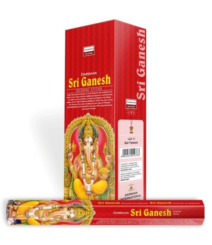 Incense Sticks Darshan Hexa Sri Ganesh LaReina