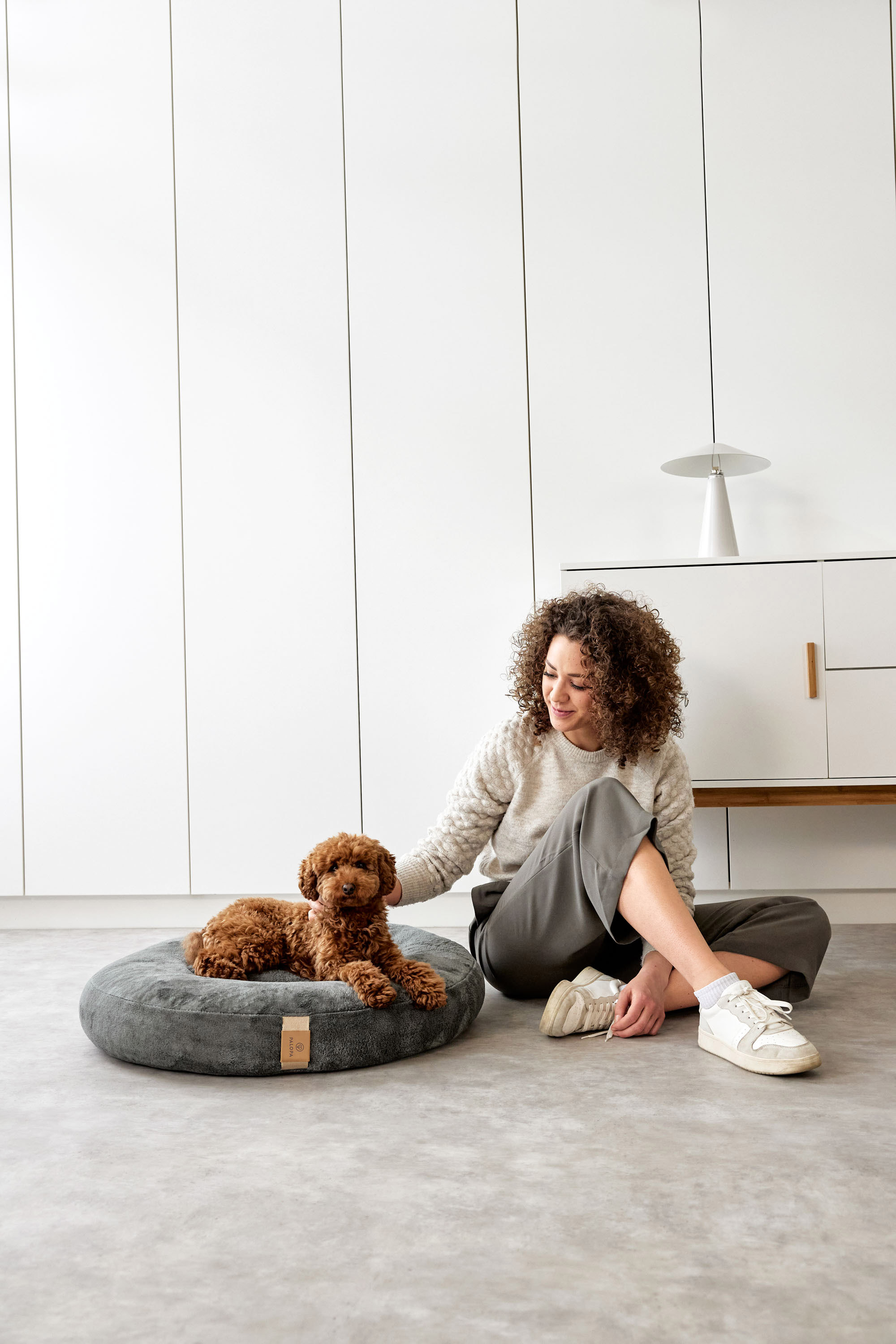Palopa Dog Bed Donut Fippa anthracite M-L - 4
