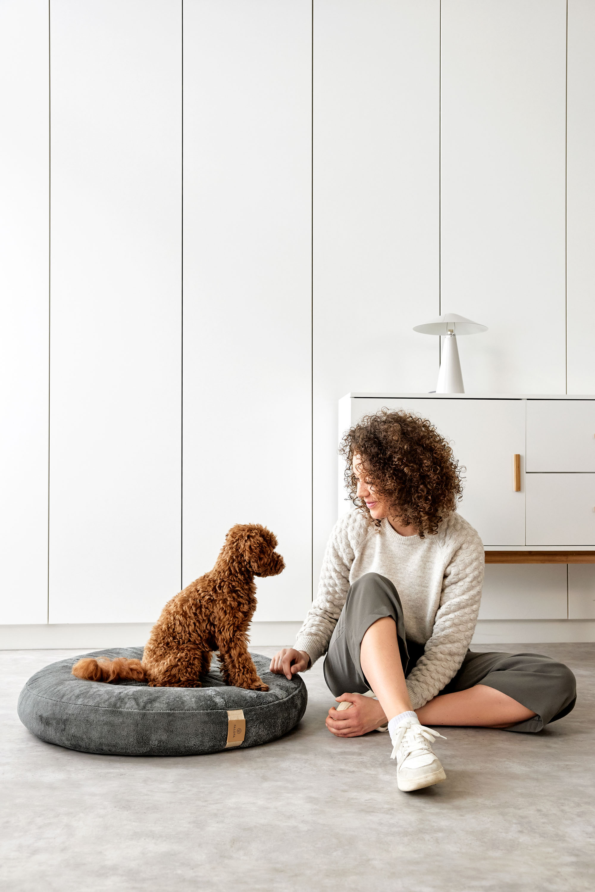 Palopa Dog Bed Donut Fippa anthracite M-L - 31