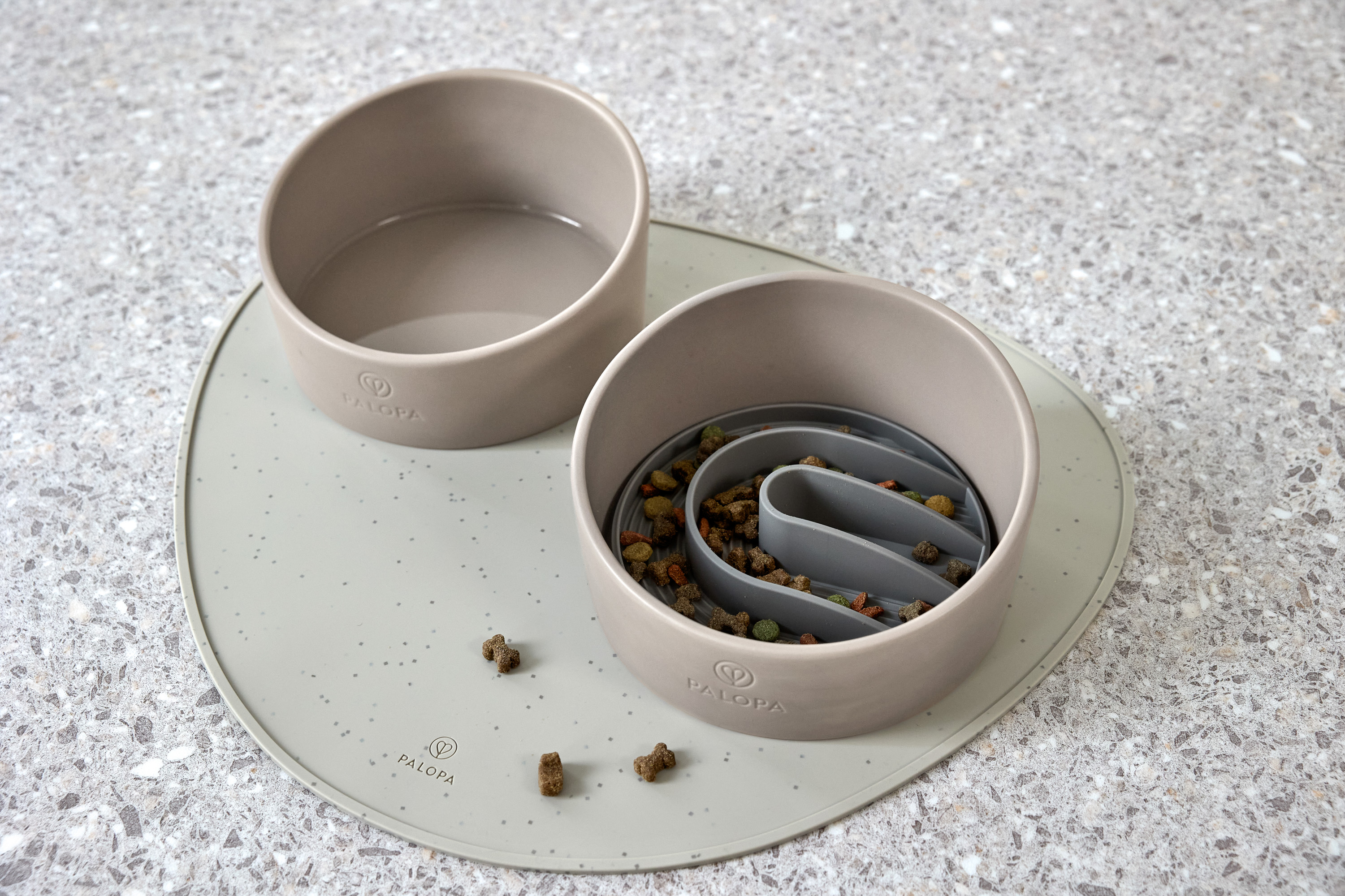 Palopa Dog Bowl Cali taupe - 16