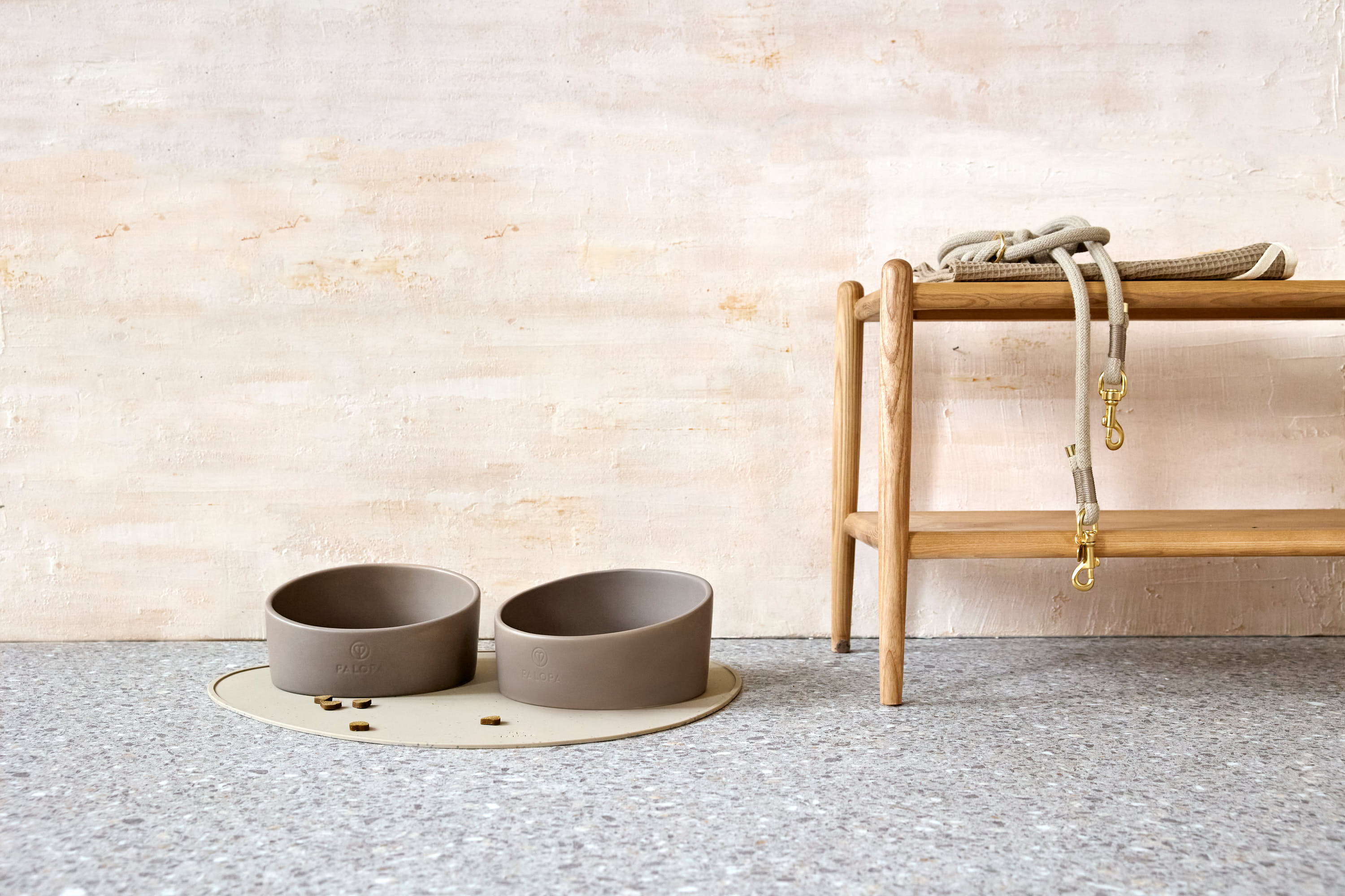 Palopa Dog Bowl Cali taupe - 10