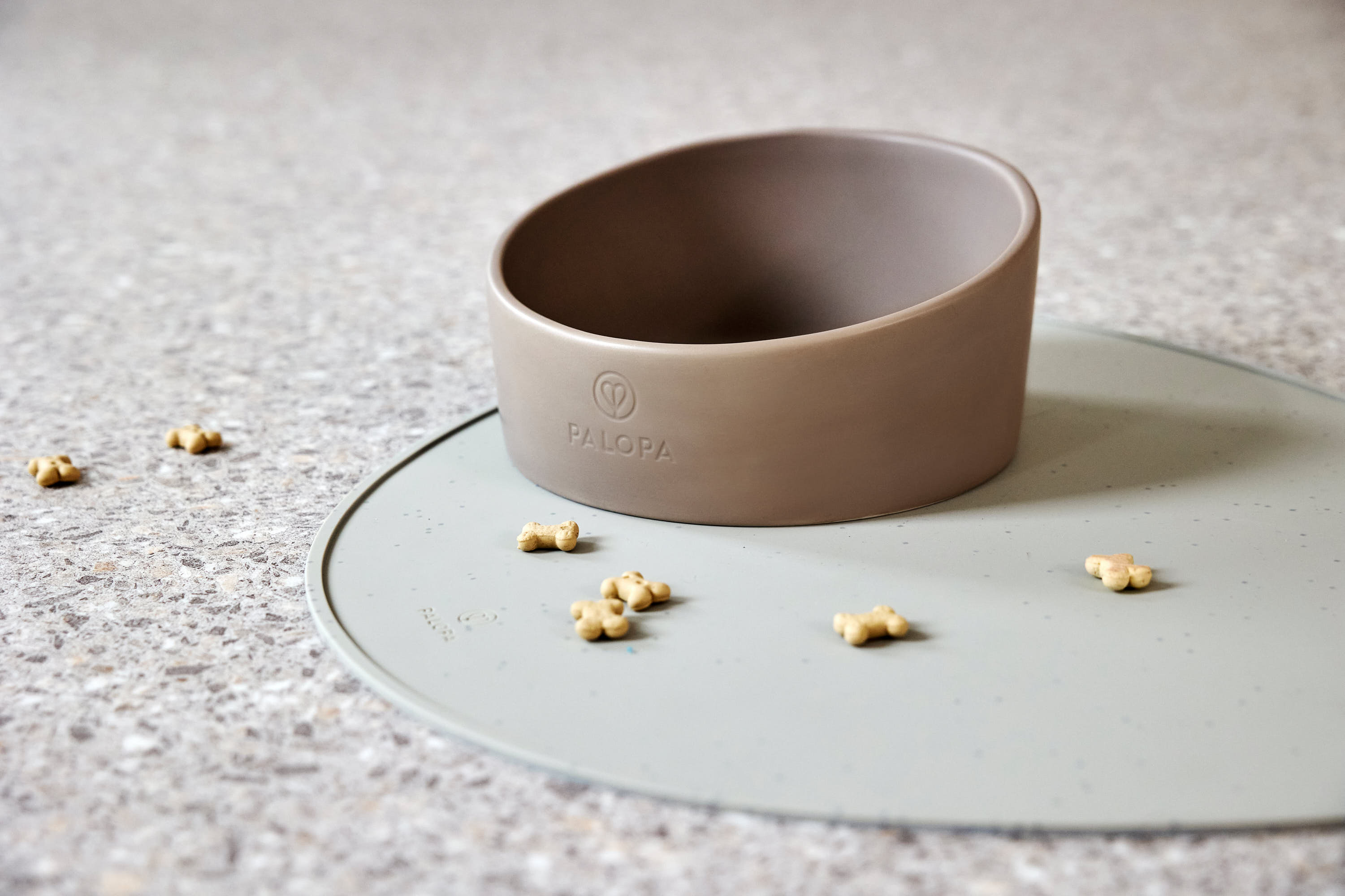 Palopa Dog Bowl Cali taupe - 15