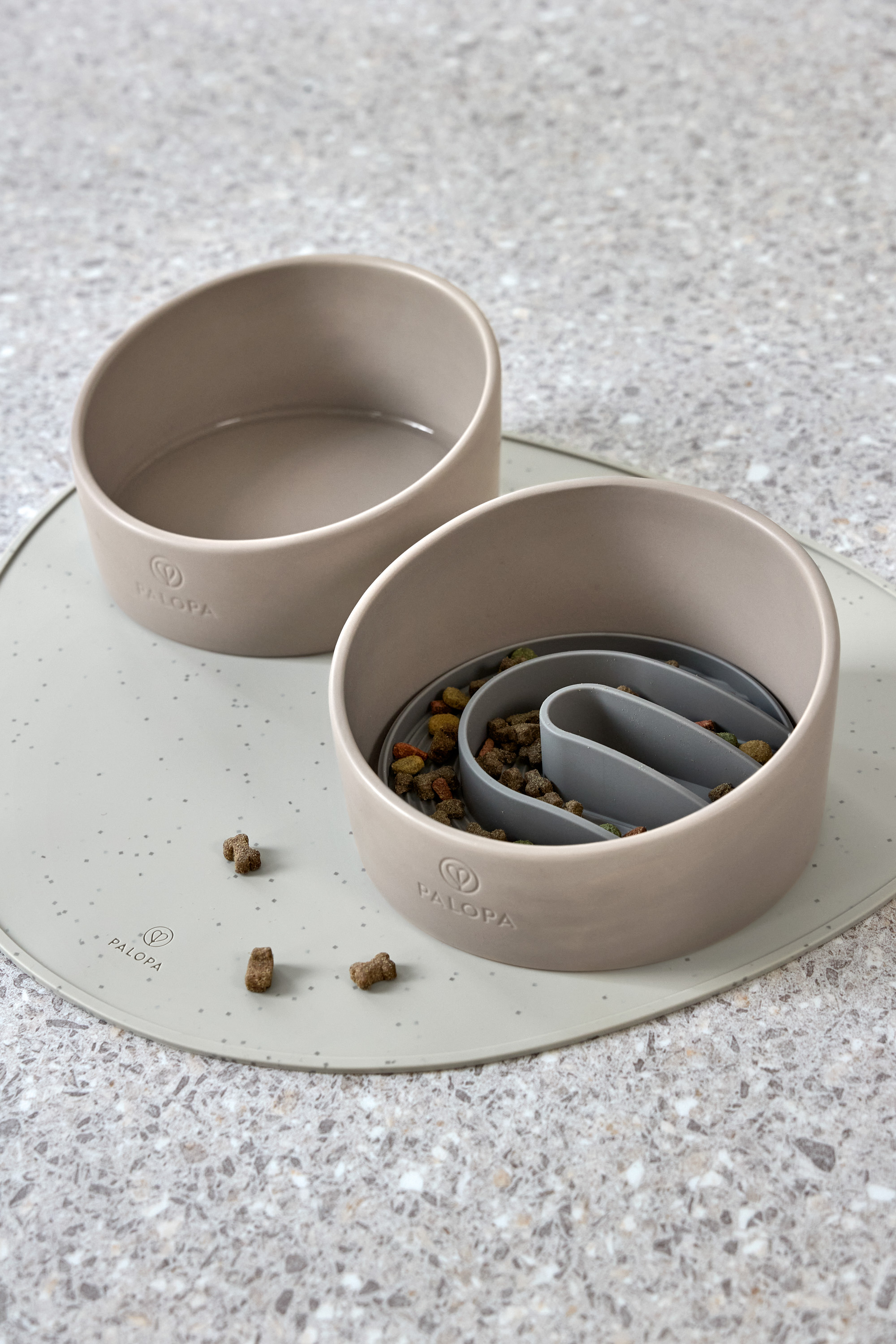 Palopa Dog Bowl Cali taupe - 17