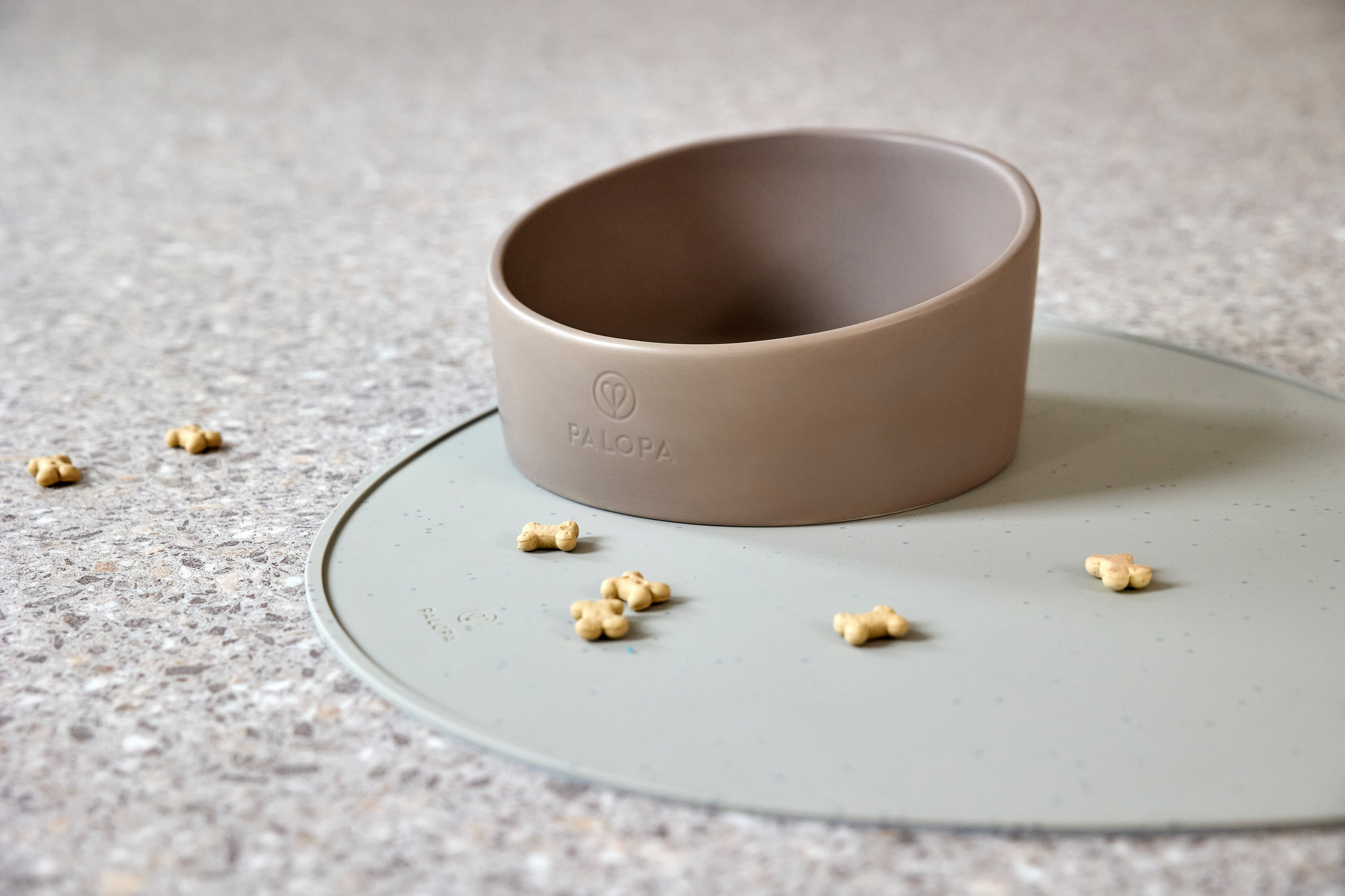 Palopa Dog Bowl Cali taupe - 14